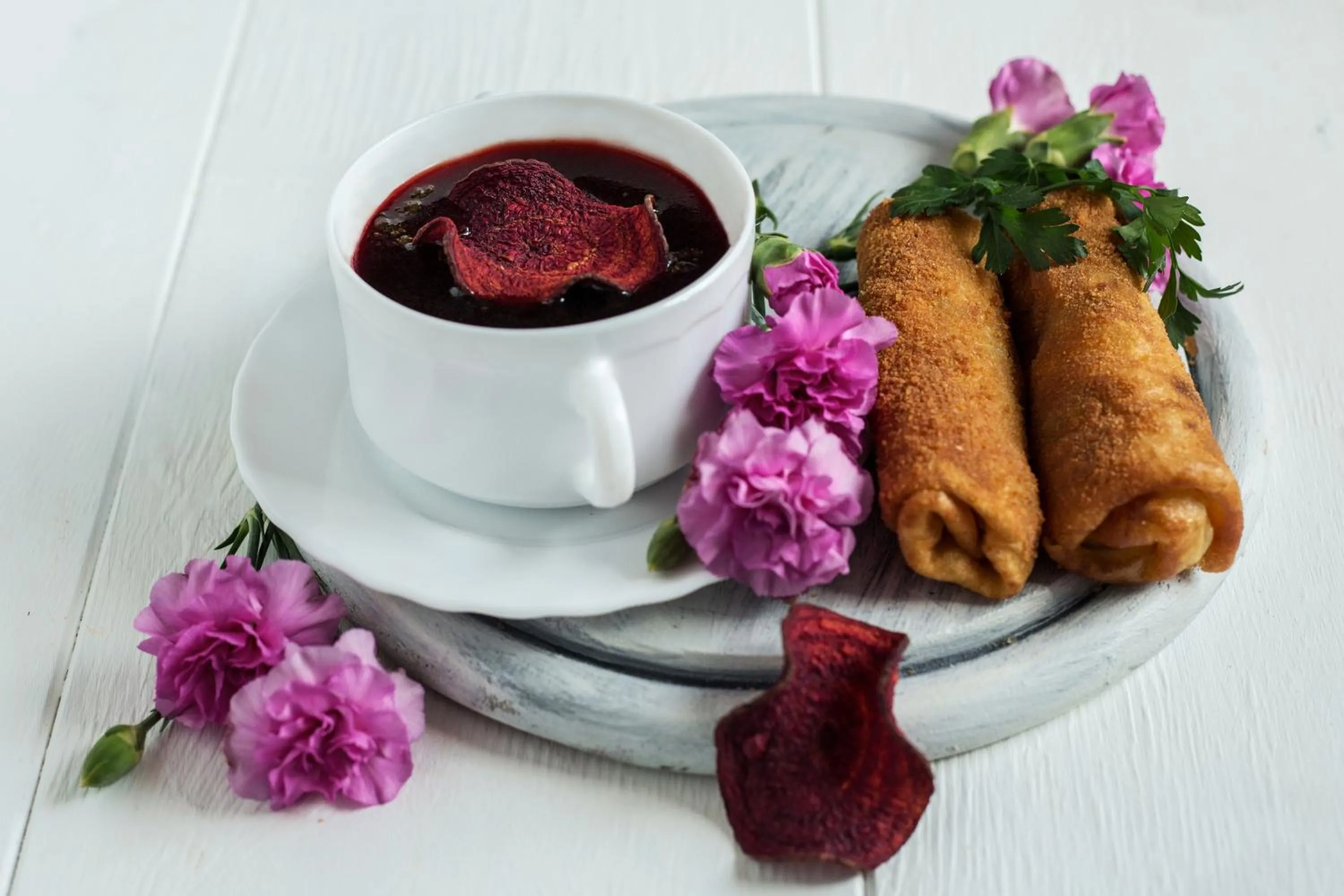 Food close-up in Hotel Srebrna Góra