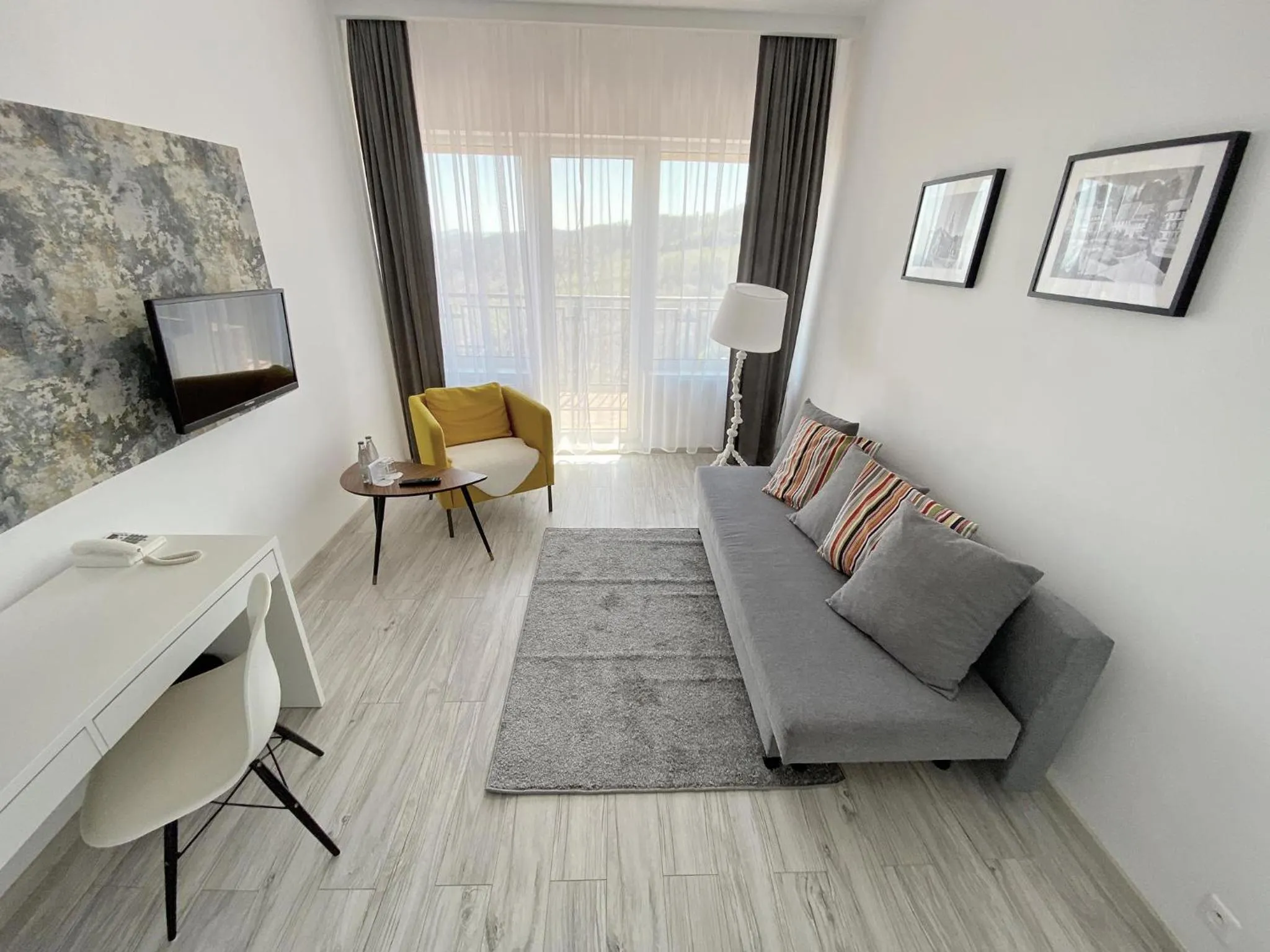 Living room in Hotel Srebrna Góra