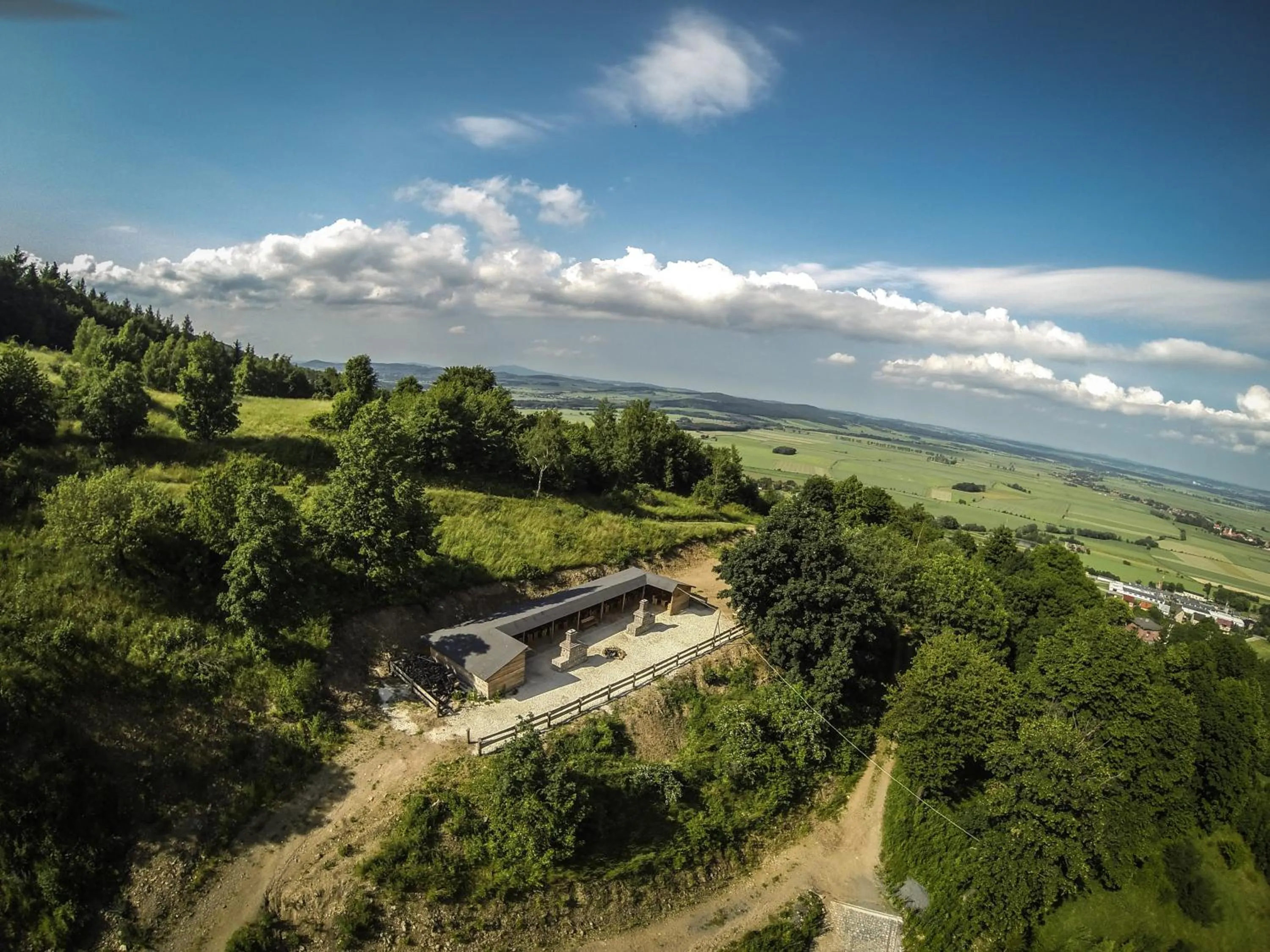 BBQ facilities in Hotel Srebrna Góra