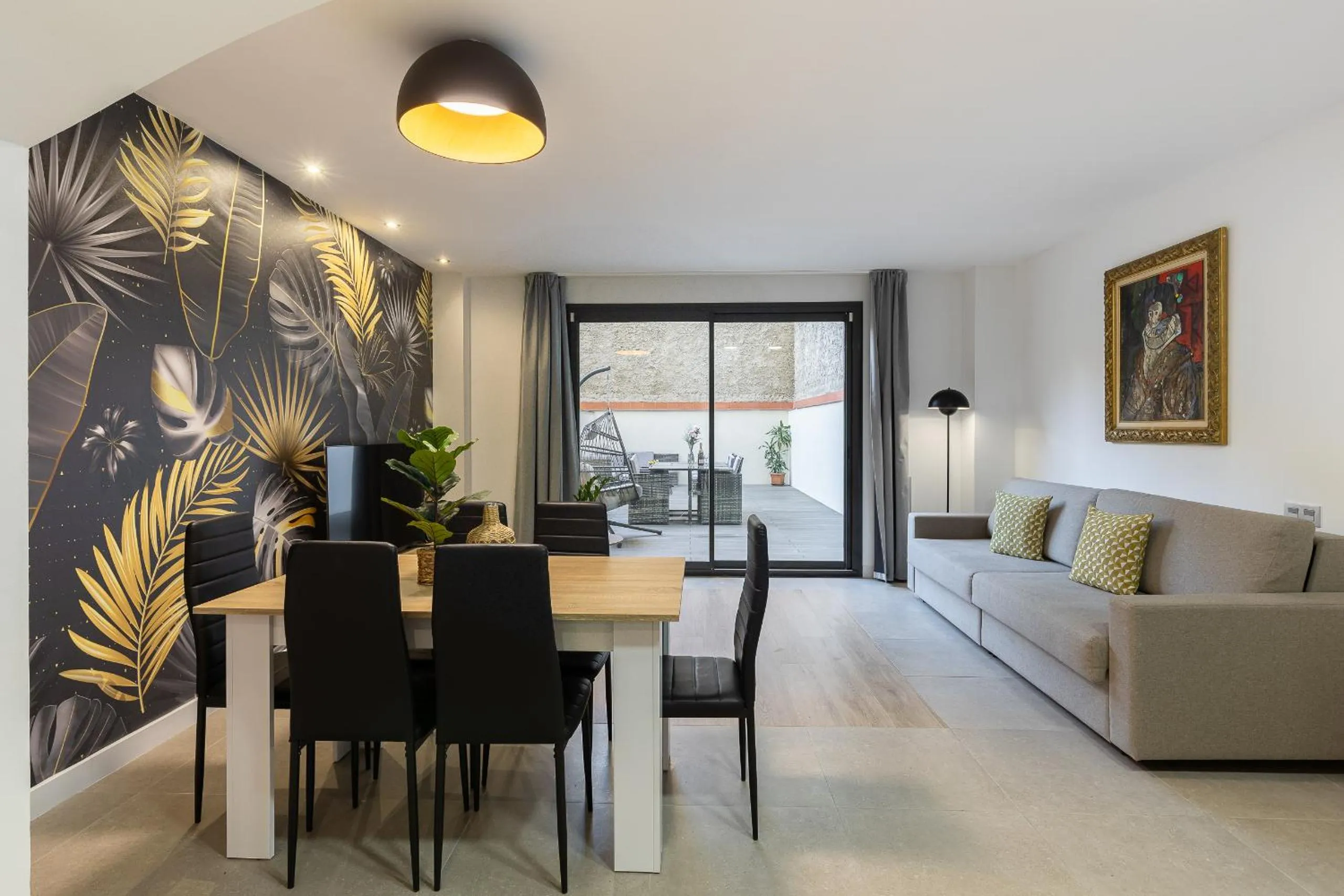 Living room in Cosmo Apartments Consell de Cent - Plaza Universitat