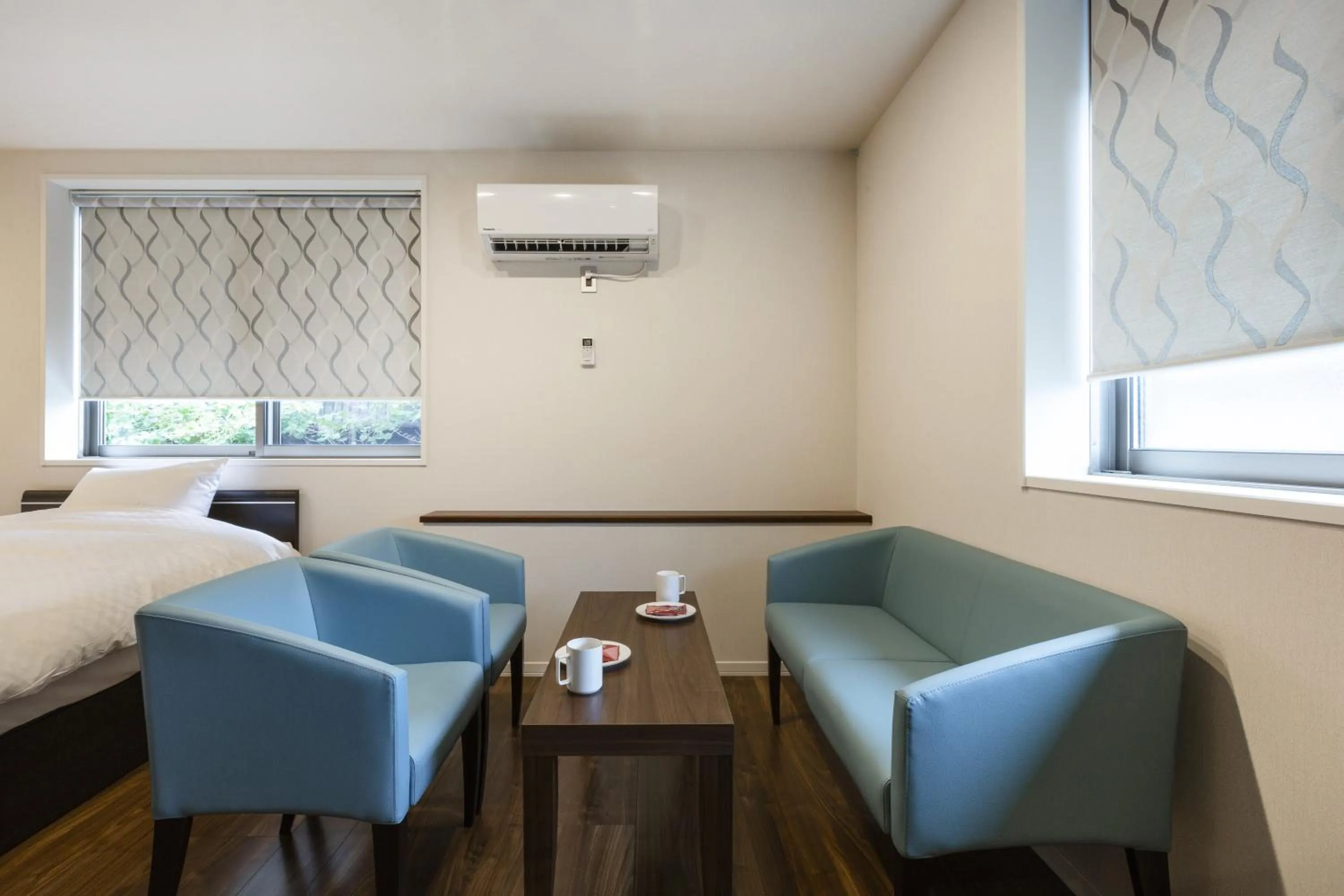 Living room, Bed in Kyo no yado en