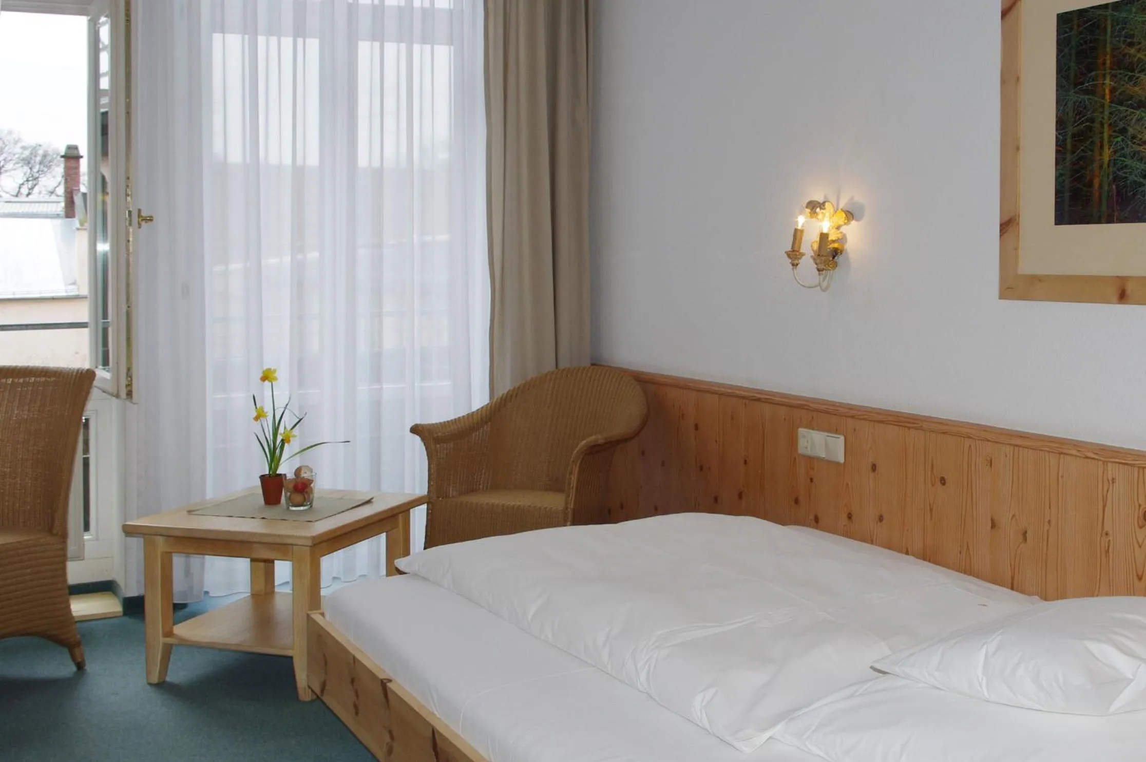 TV and multimedia, Bed in Hotel Seethaler