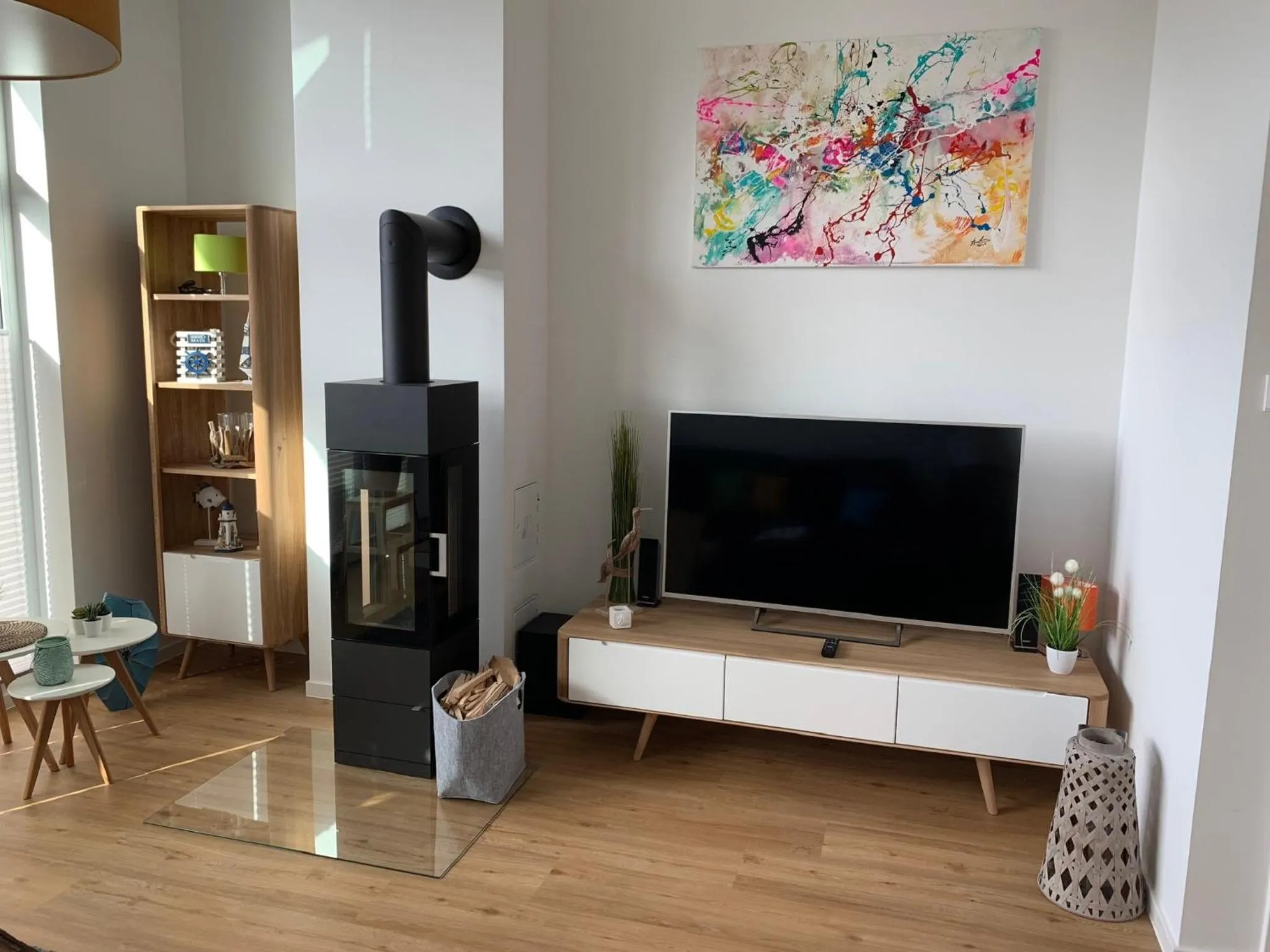 Living room in Heimathafen am Boddenmarkt