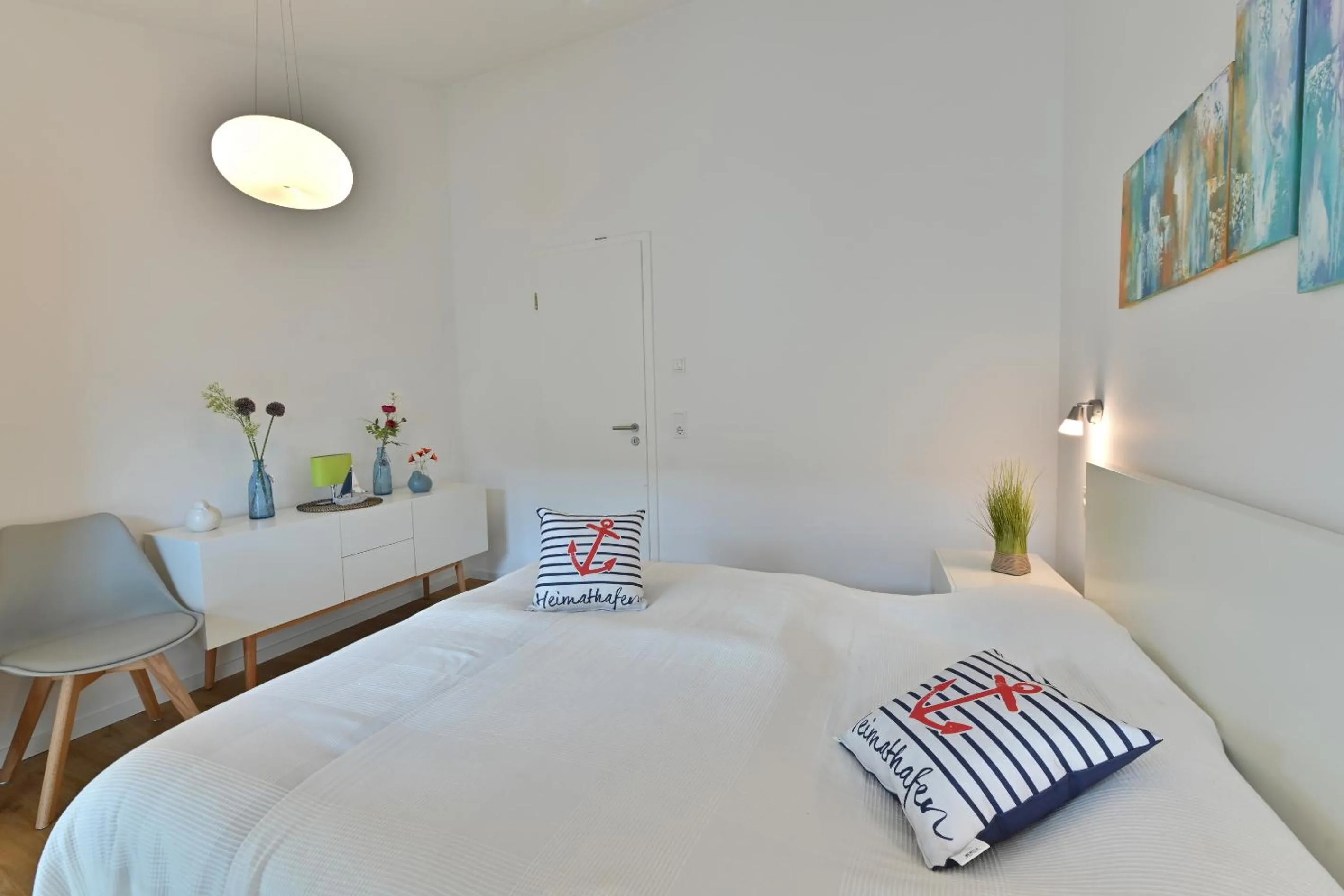 Bed in Heimathafen am Boddenmarkt