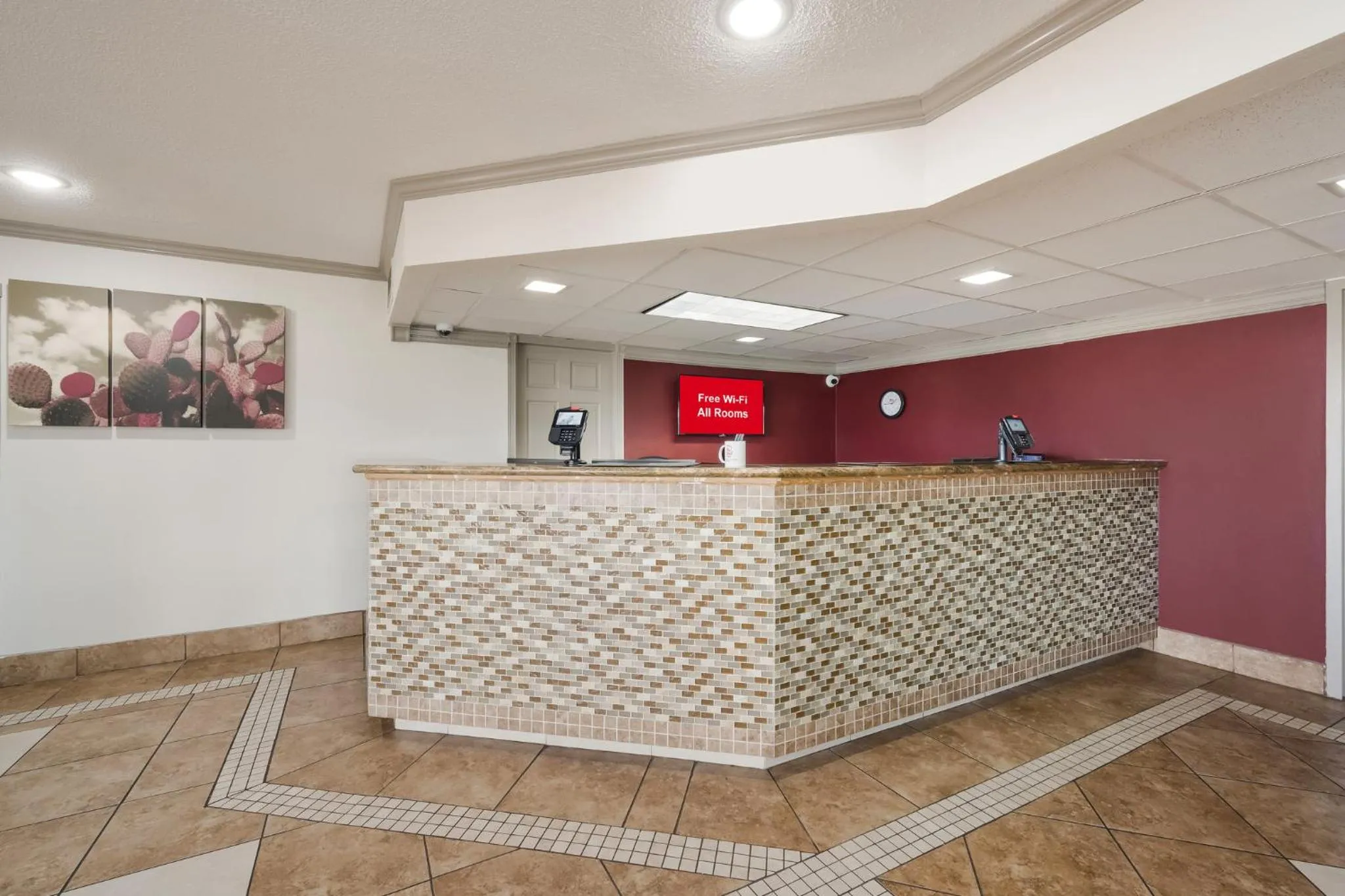 Lobby or reception in Red Roof Inn College Station