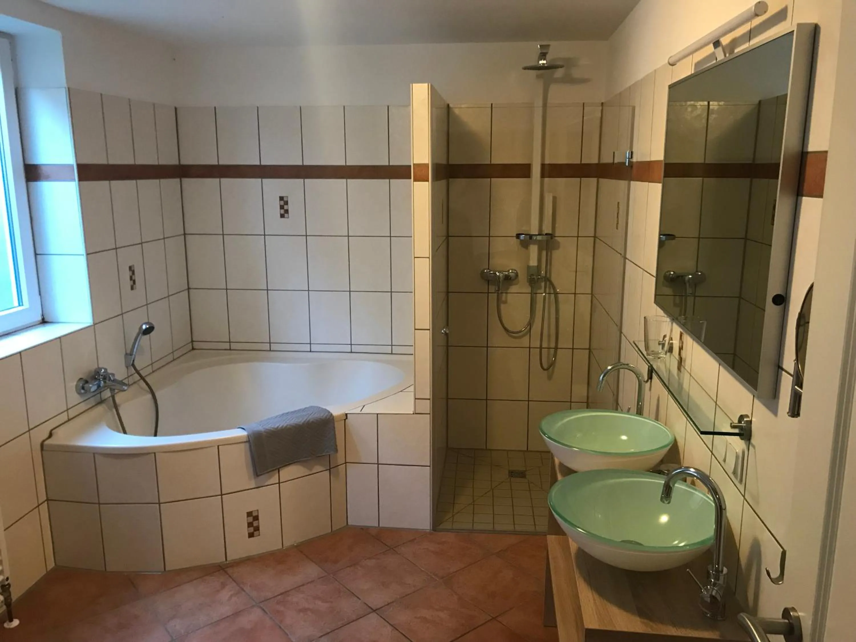 Bathroom in Hotel Stegmann's Hof