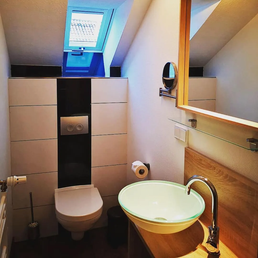 Bathroom in Hotel Stegmann's Hof