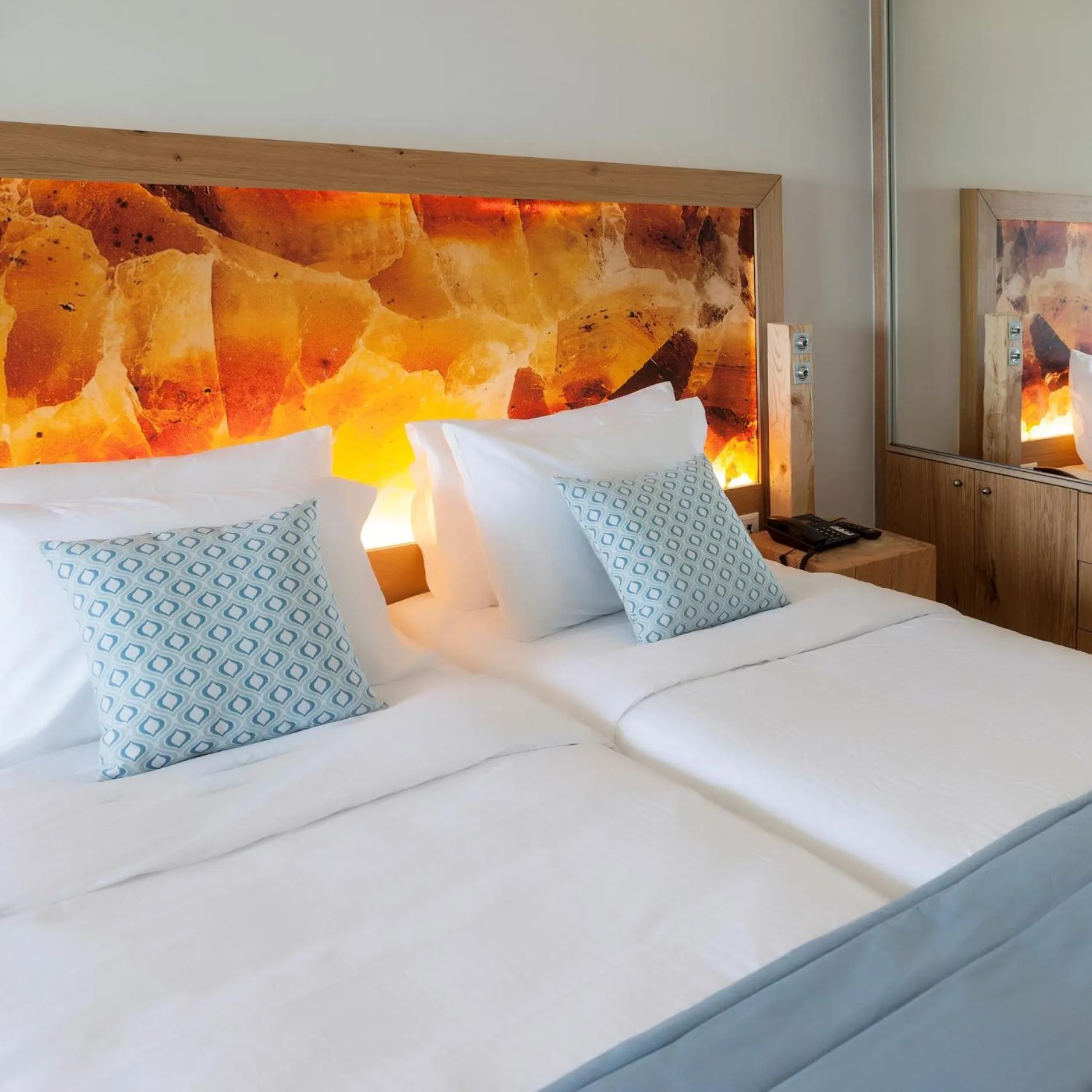 Bed in Elounda Orama