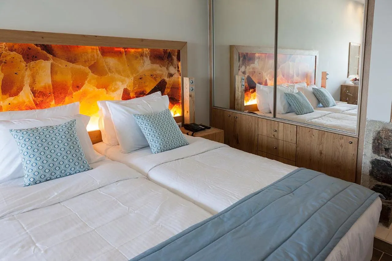 Bedroom, Bed in Elounda Orama