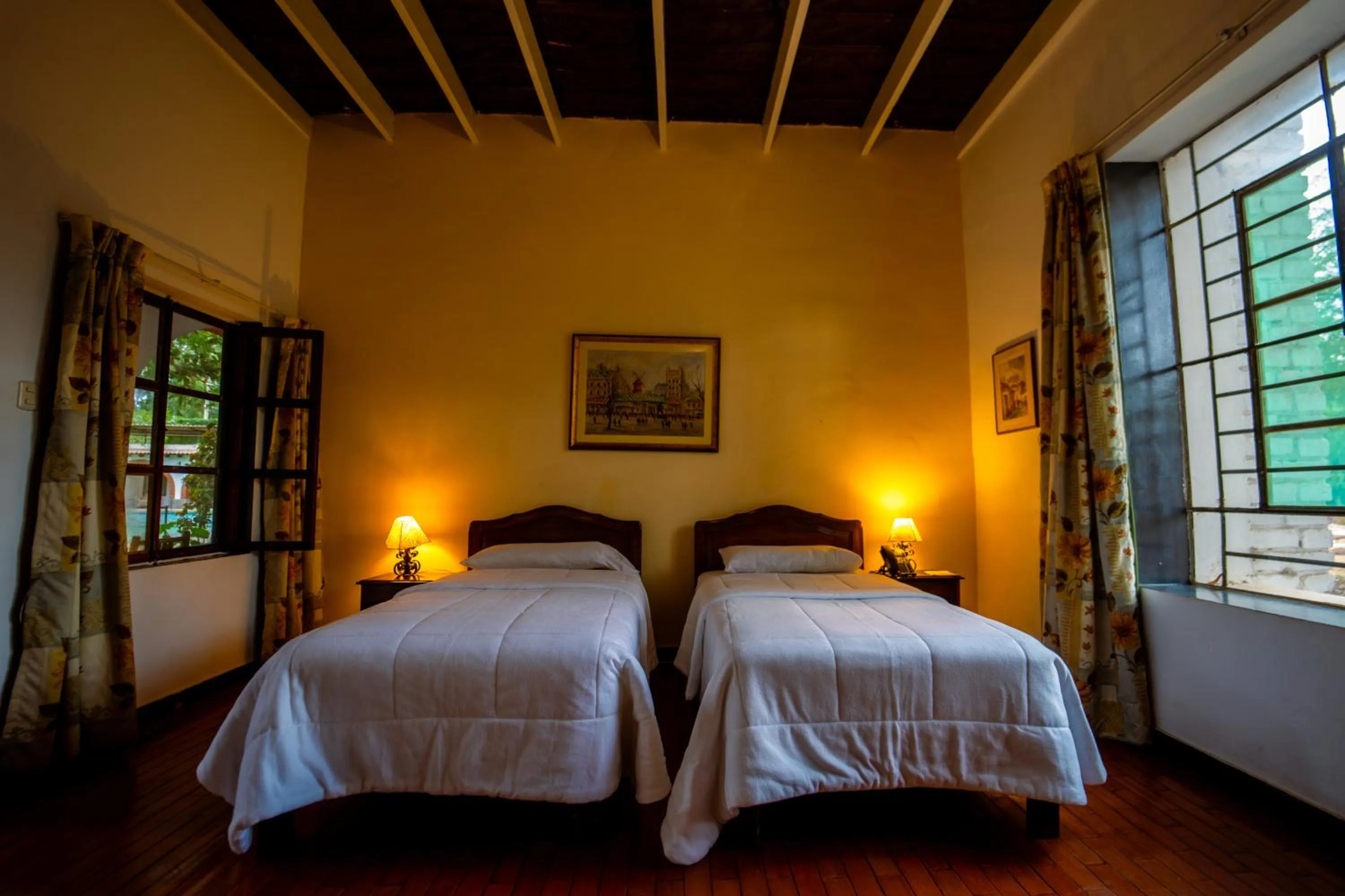 Bedroom, Bed in Casa Hacienda Majoro