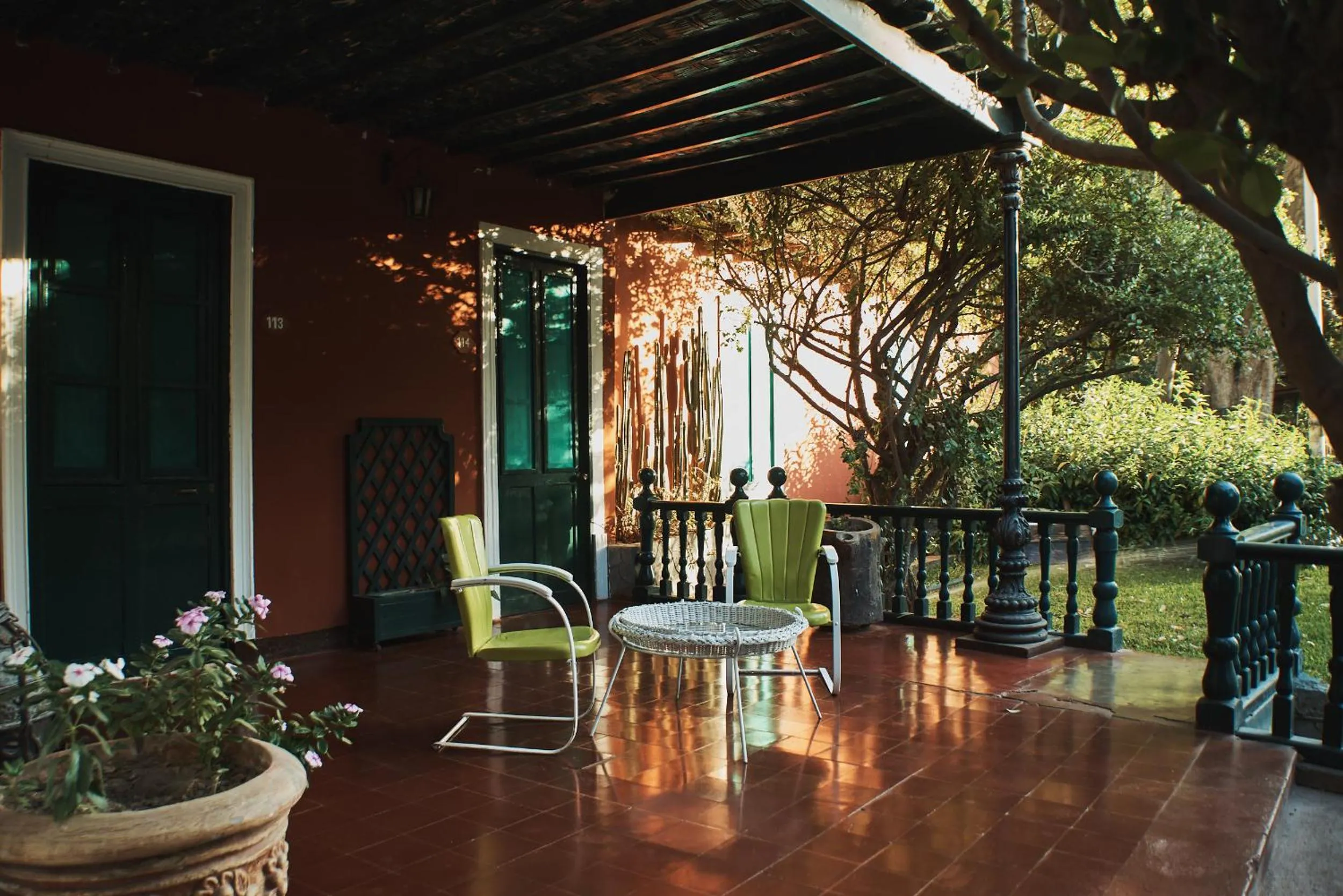 Patio in Hotel Majoro