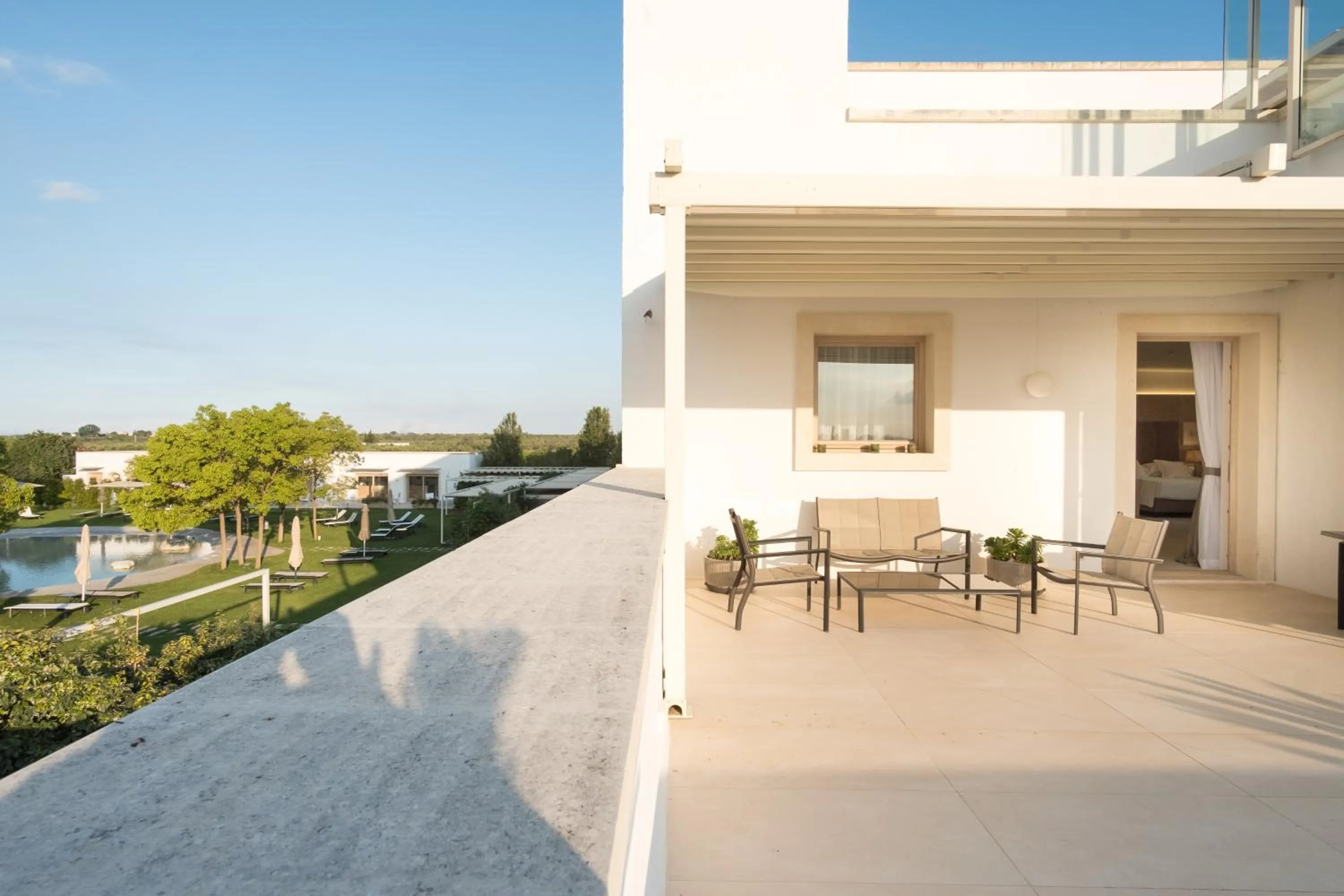 Balcony/Terrace in Furnirussi Tenuta
