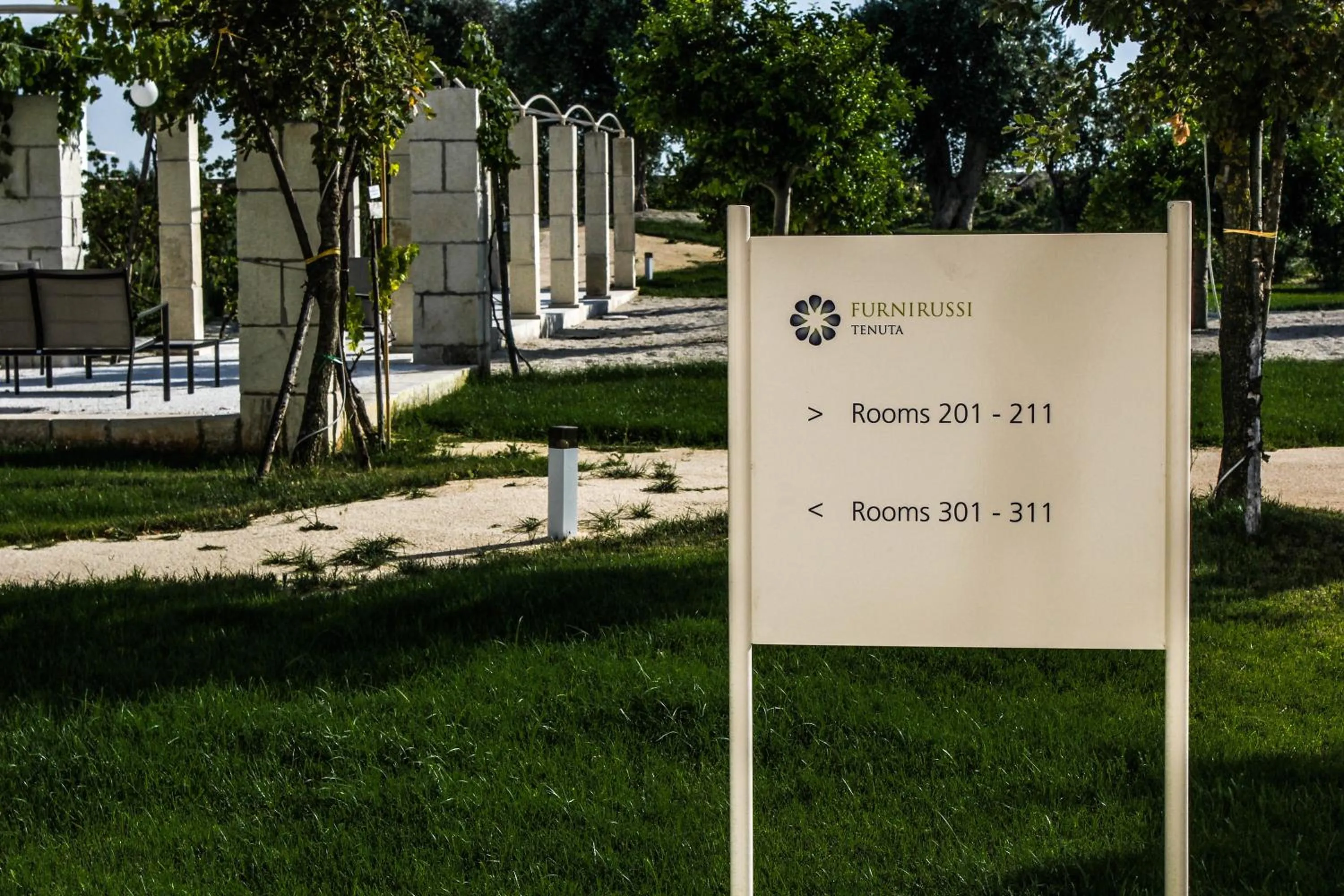 Garden in Furnirussi Tenuta