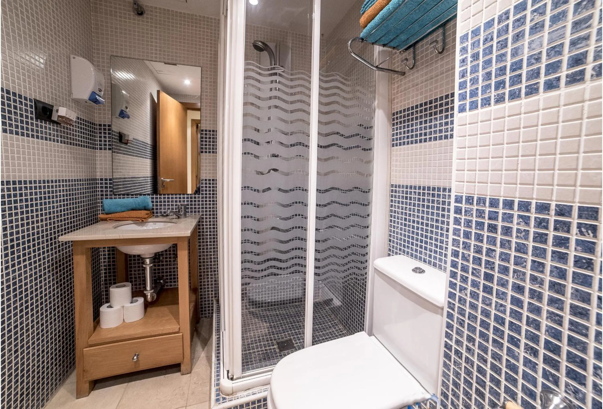 Bathroom in Sea & Wave Andrés Pérez Apartment