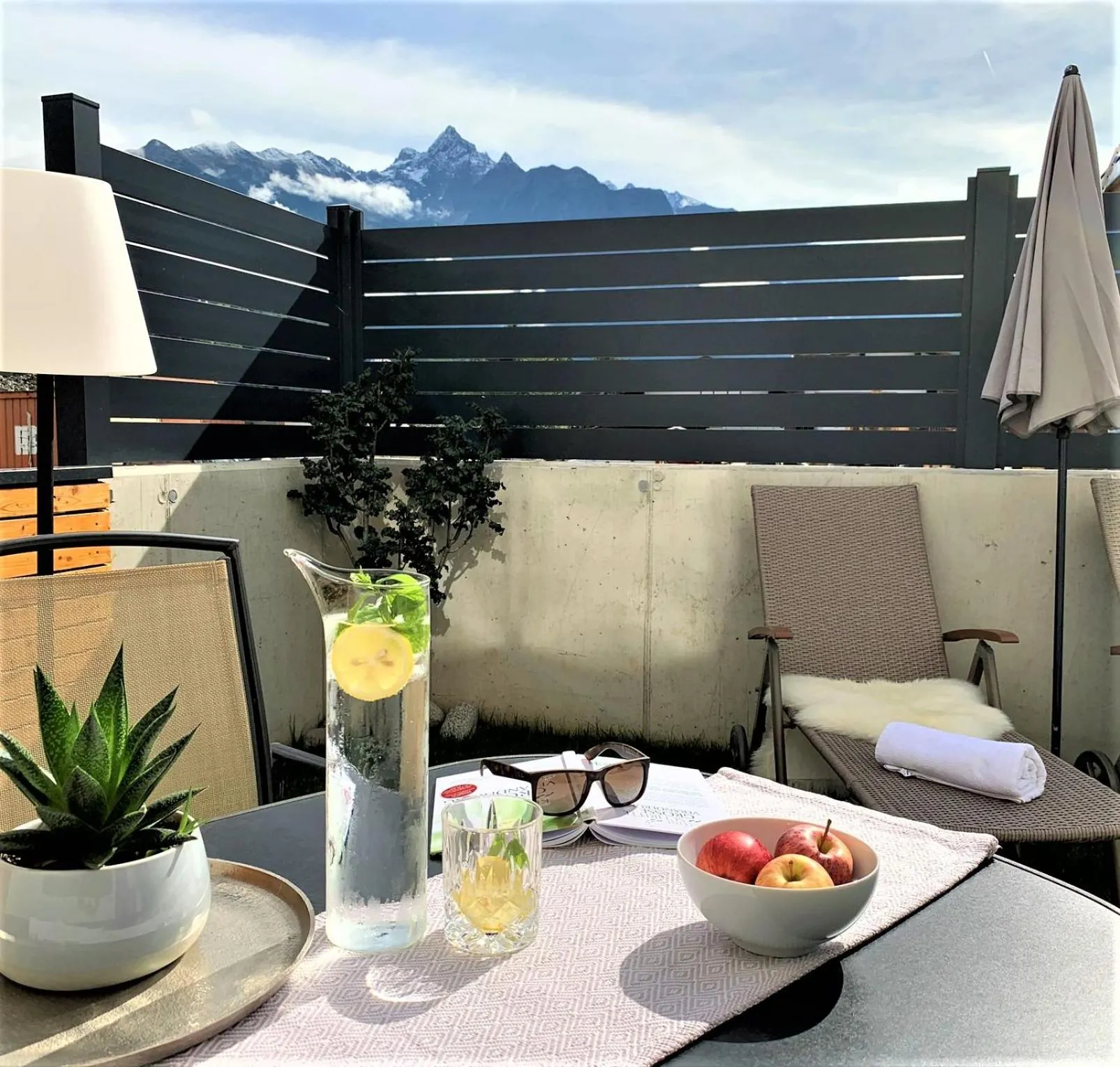 Garden in Easy Living Apartment Ötztal