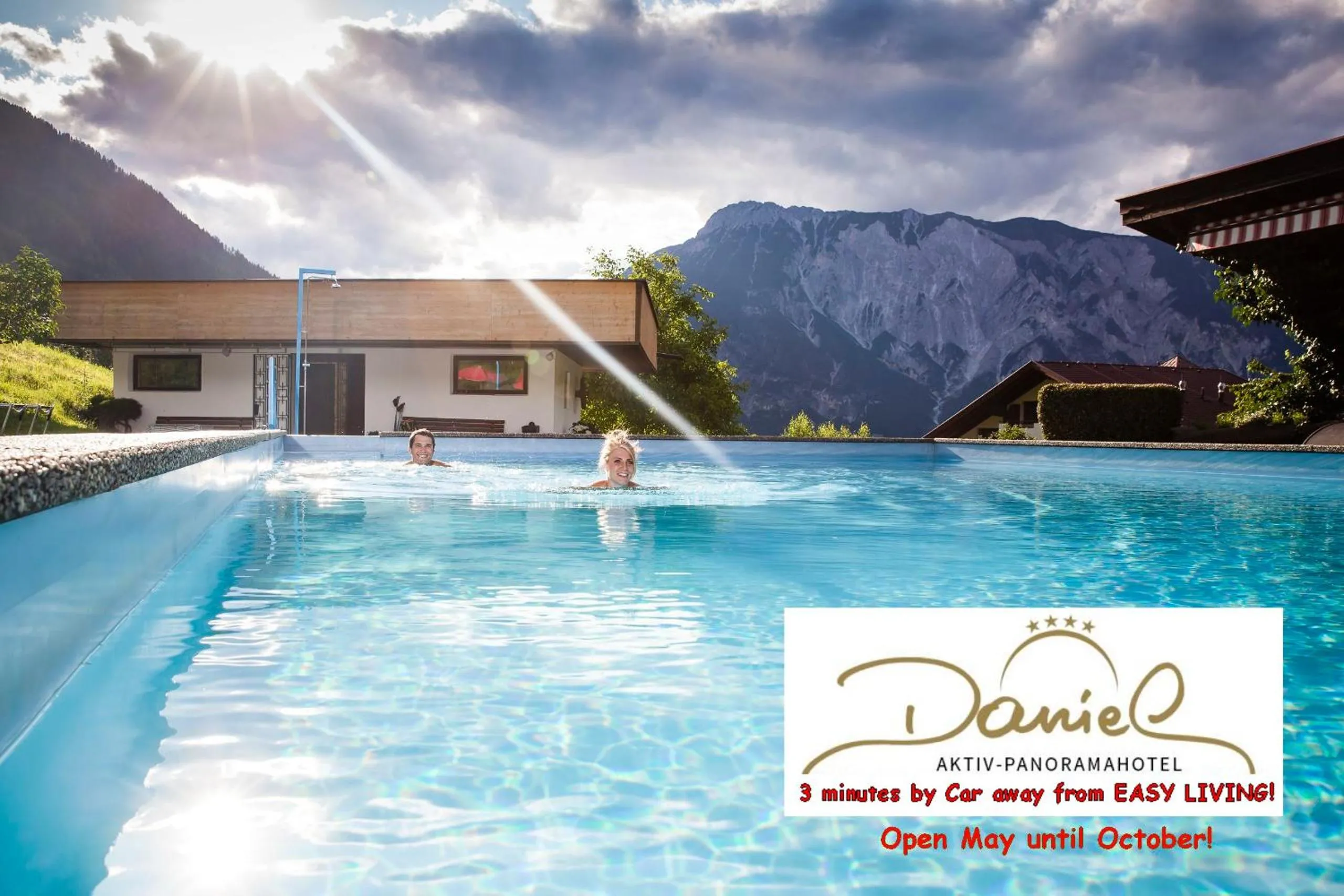 Open Air Bath in Easy Living Apartment Ötztal