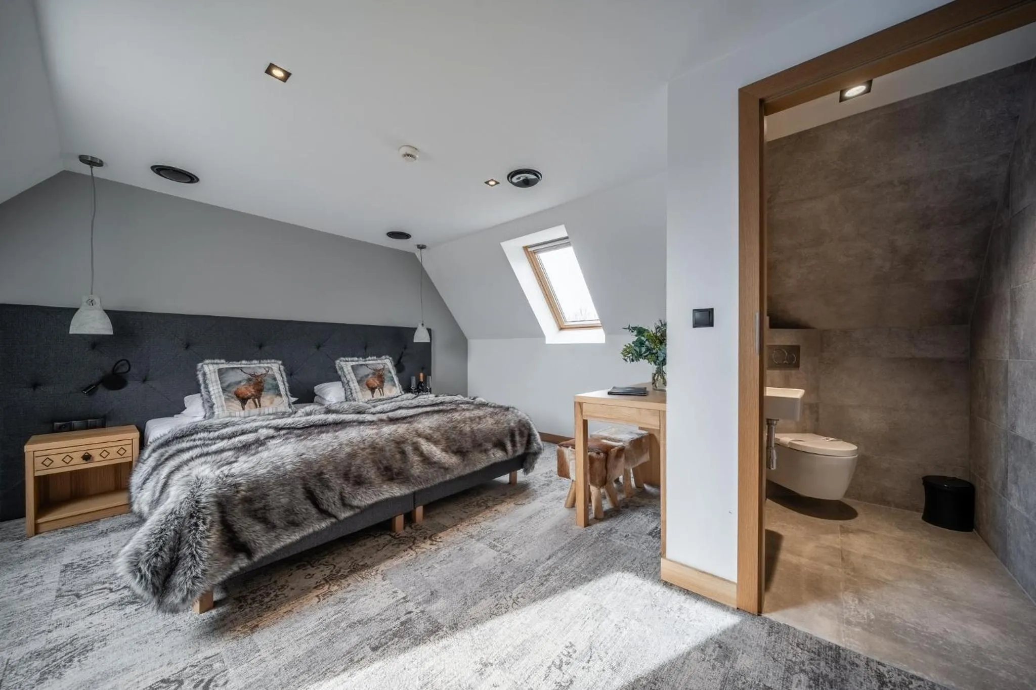 Bed in Hotel Litworowy Staw