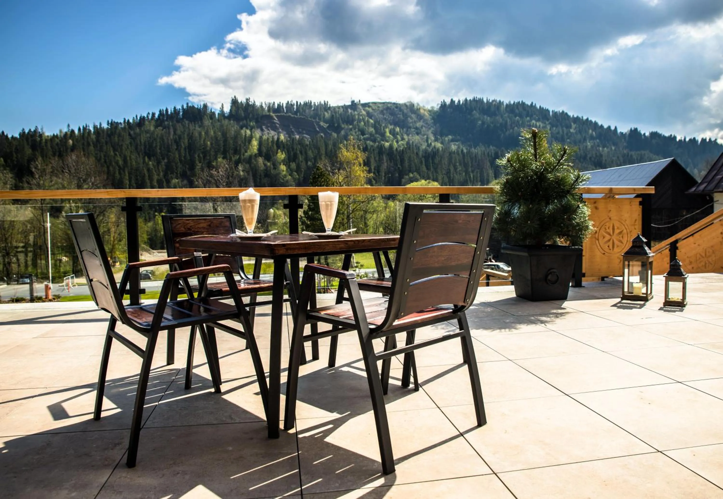 Balcony/Terrace in Hotel Litworowy Staw