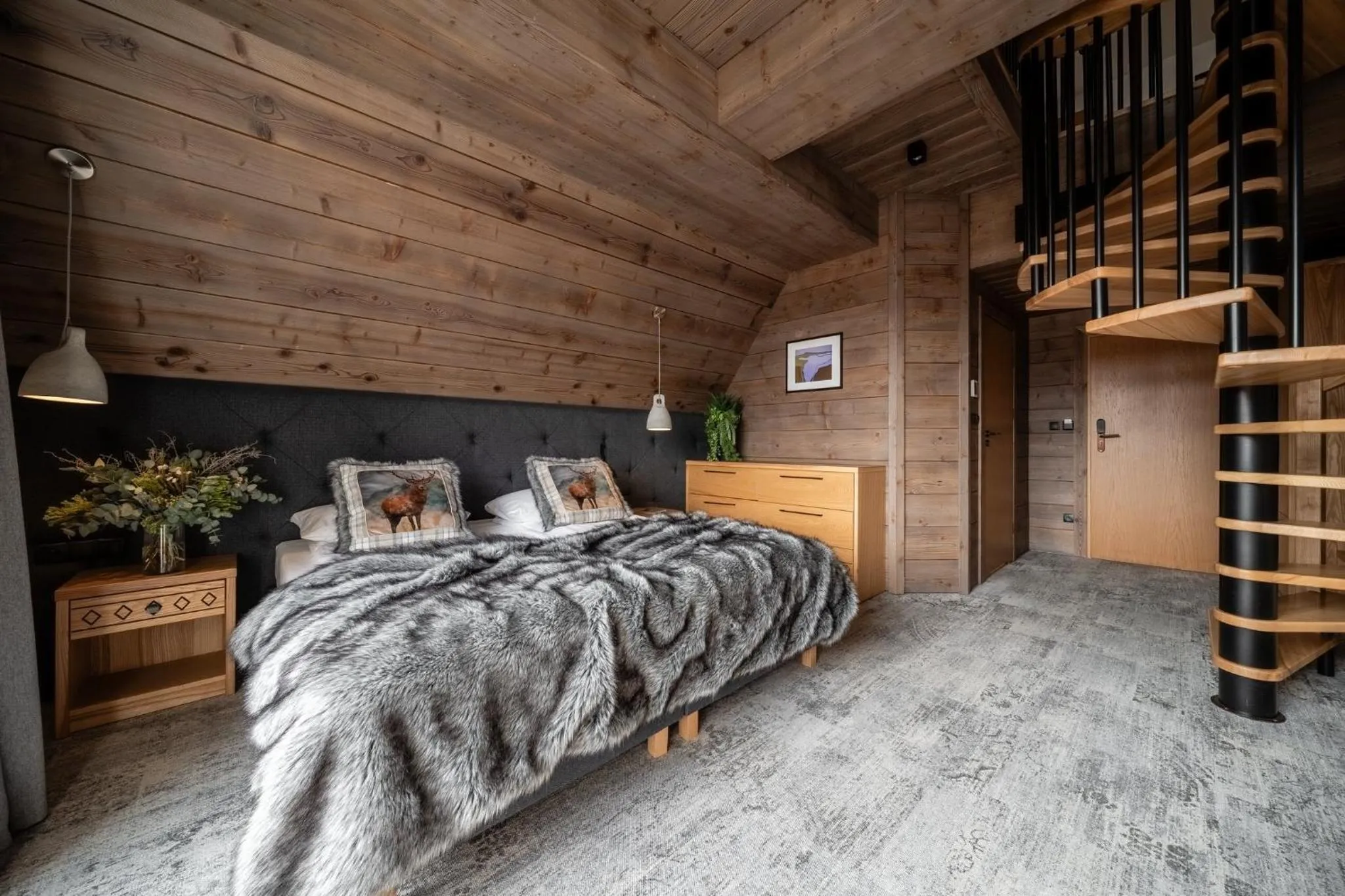 Bed in Hotel Litworowy Staw