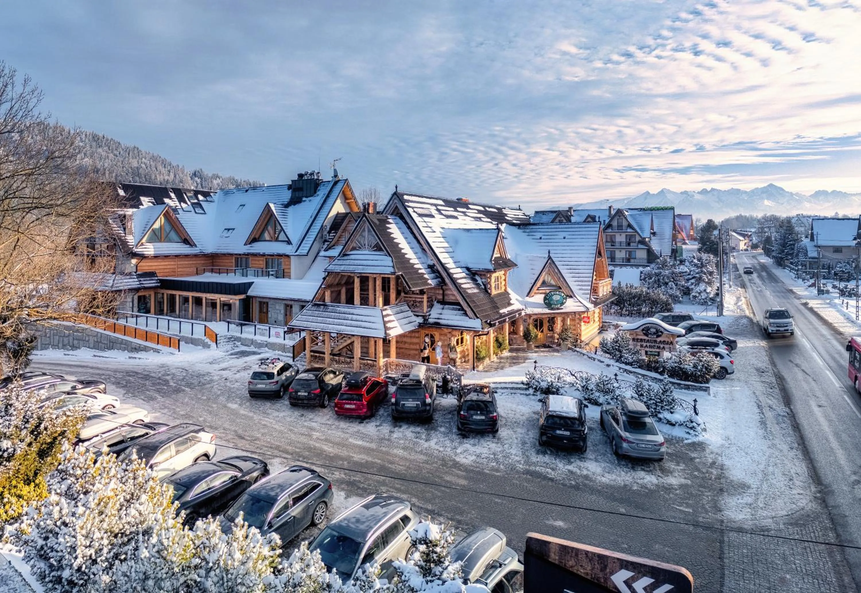 Property building in Hotel Litworowy Staw