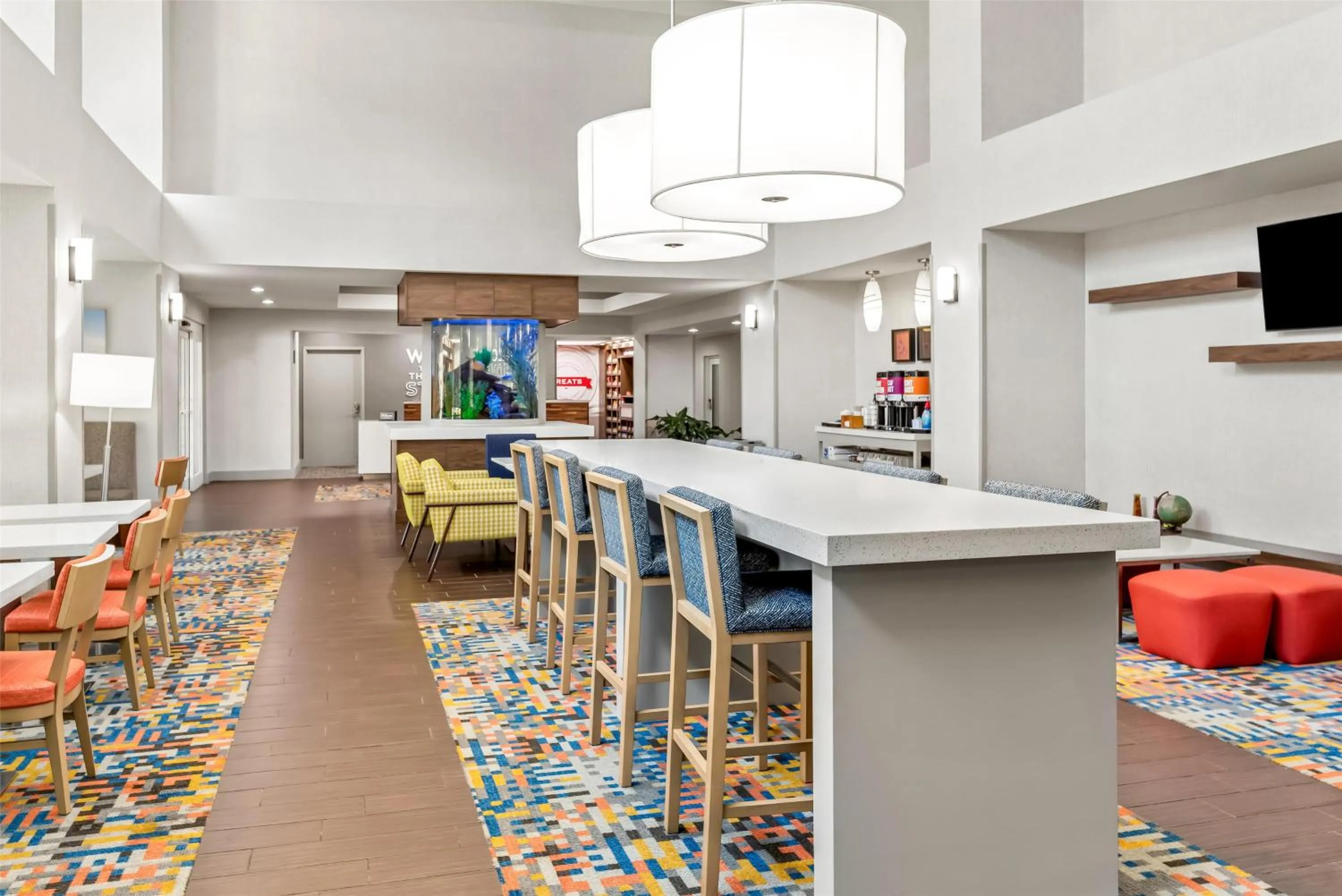 Lobby or reception in Hampton Inn & Suites Corpus Christi I-37 - Navigation Boulevard