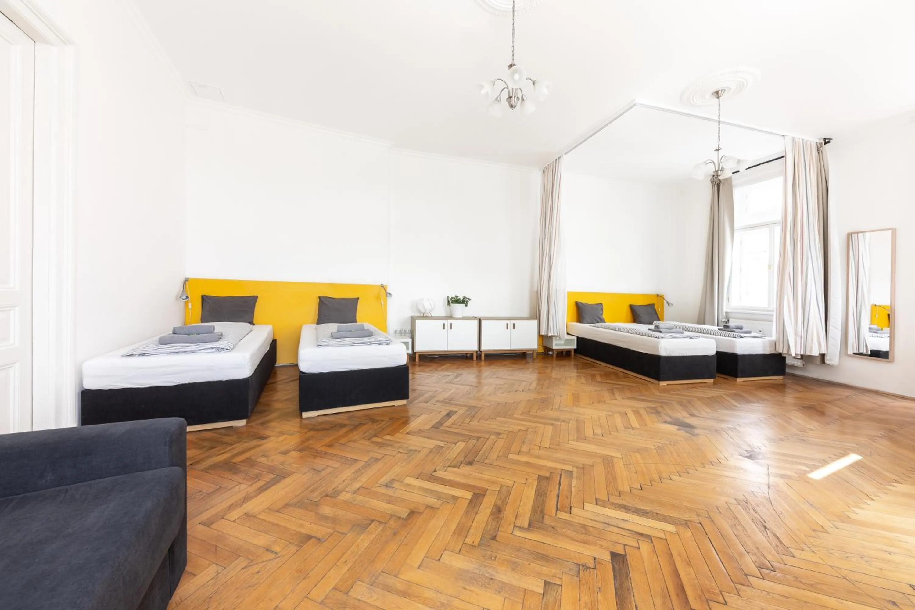 Photo of the whole room, Bed in Jacob Brno