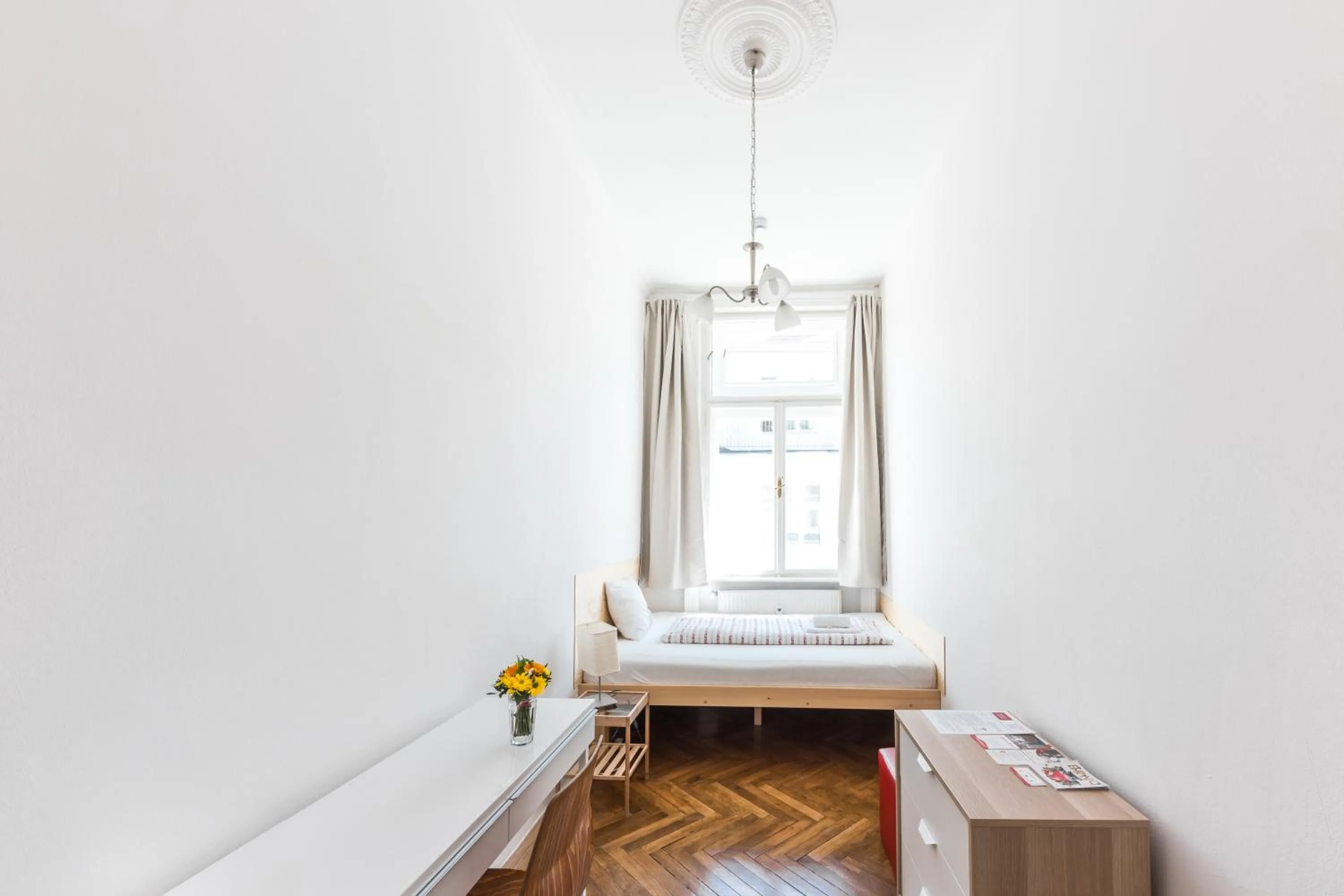 Photo of the whole room, Bed in Jacob Brno