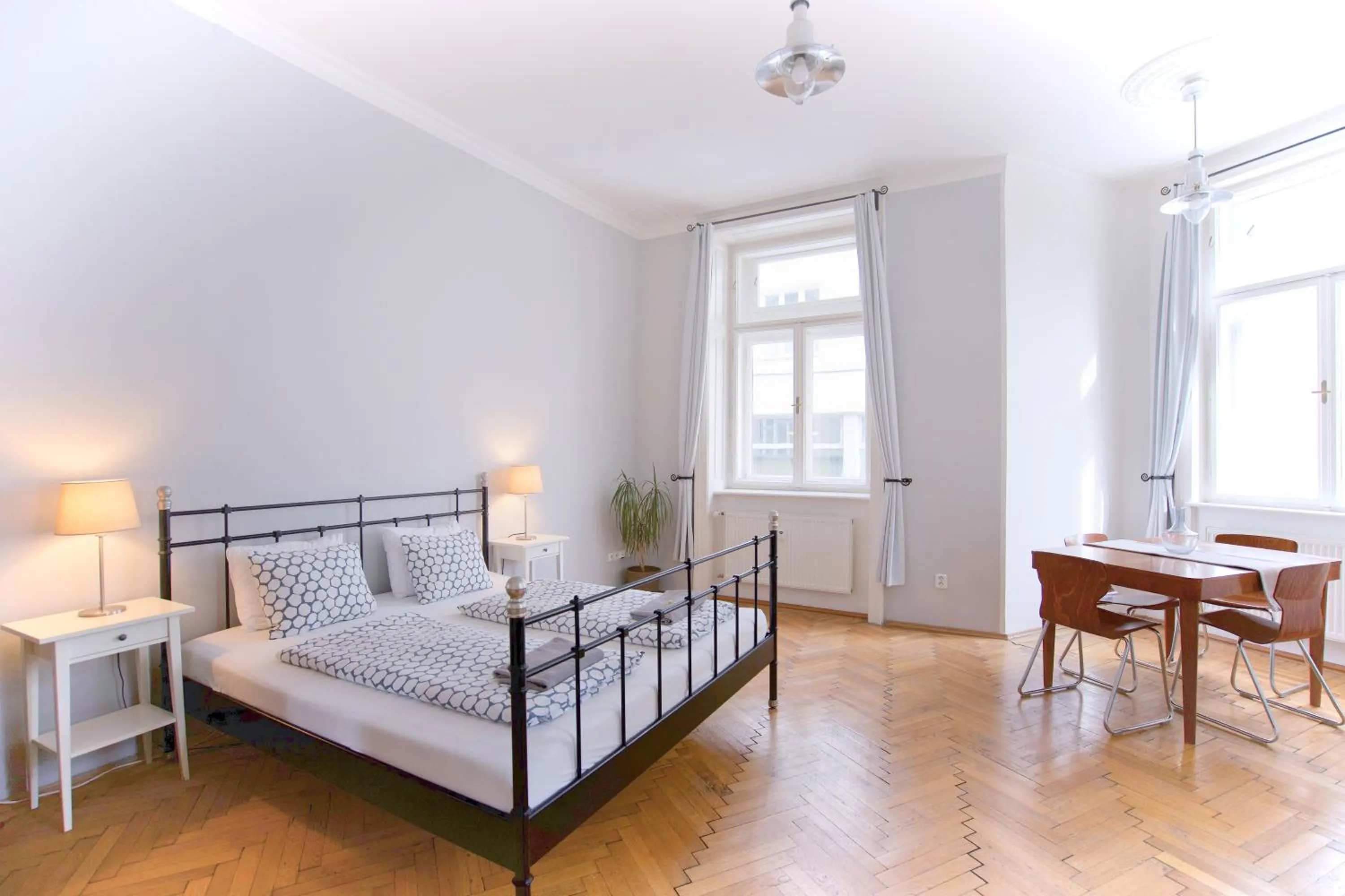 Photo of the whole room, Bed in Jacob Brno