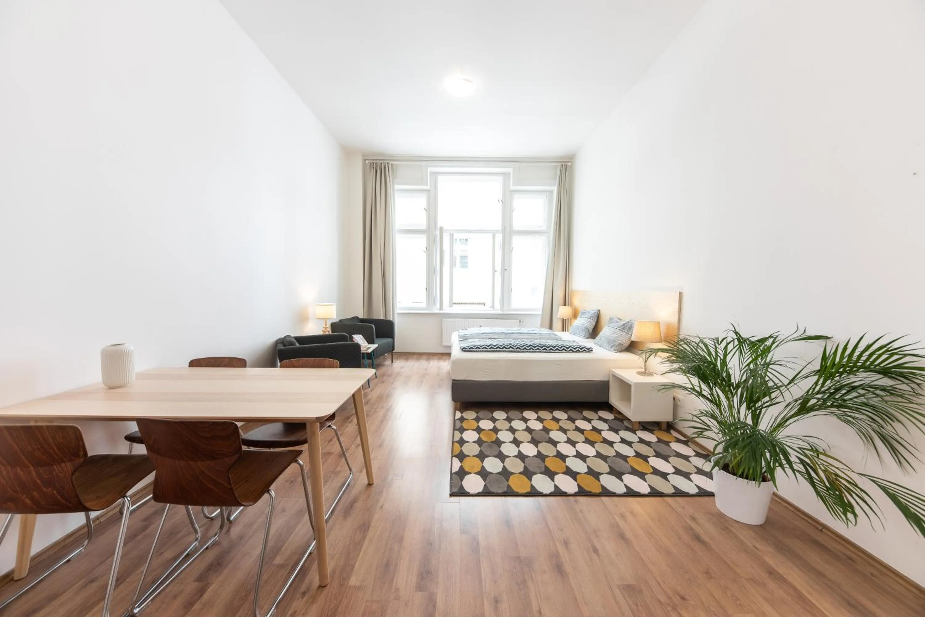 Photo of the whole room, Bed in Jacob Brno