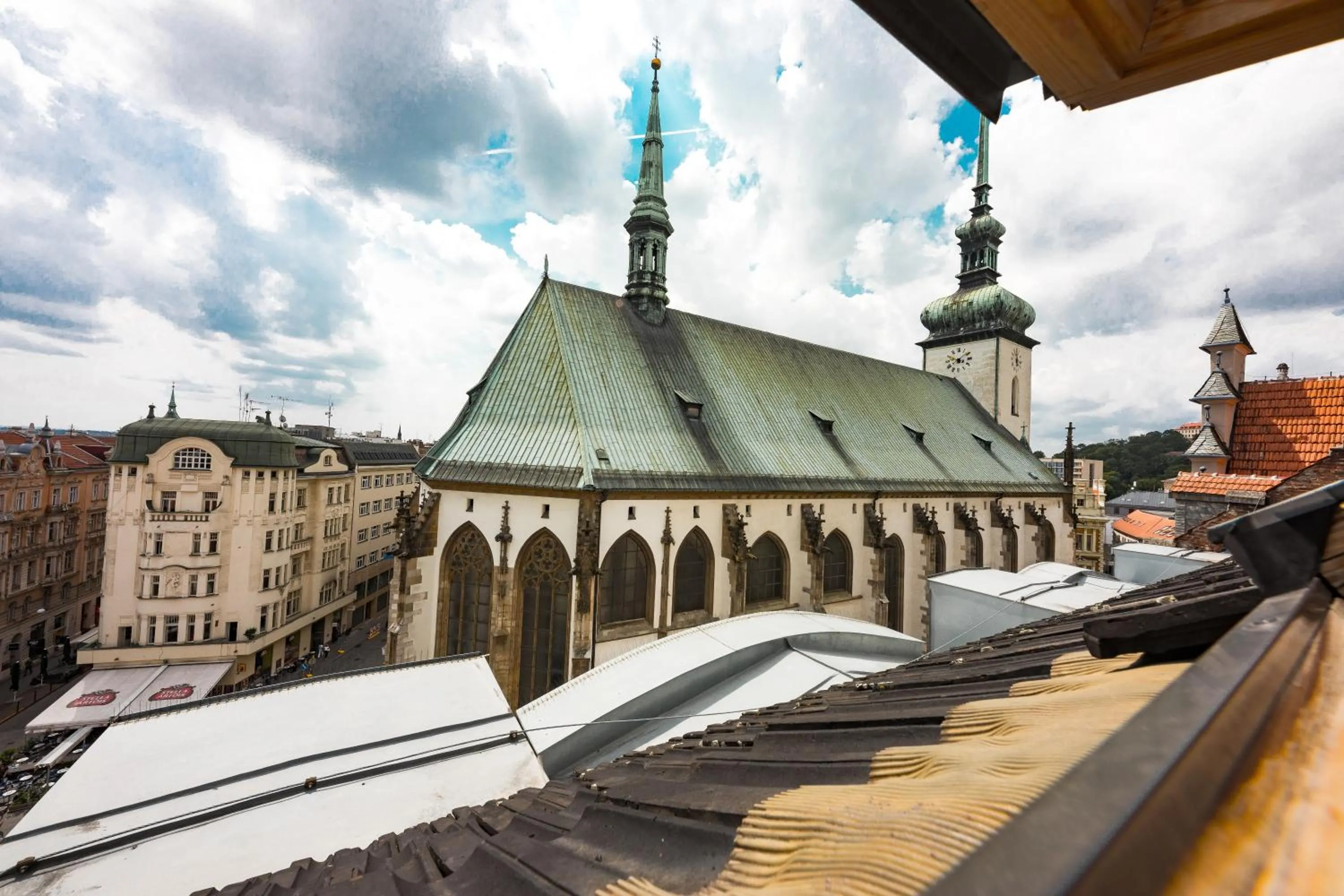 Landmark view in Jacob Brno