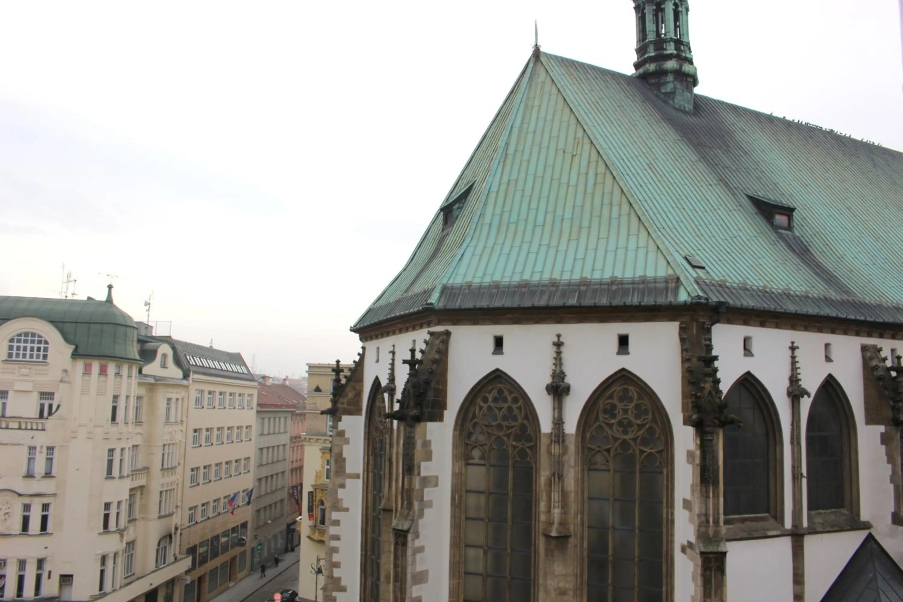 Landmark view in Jacob Brno