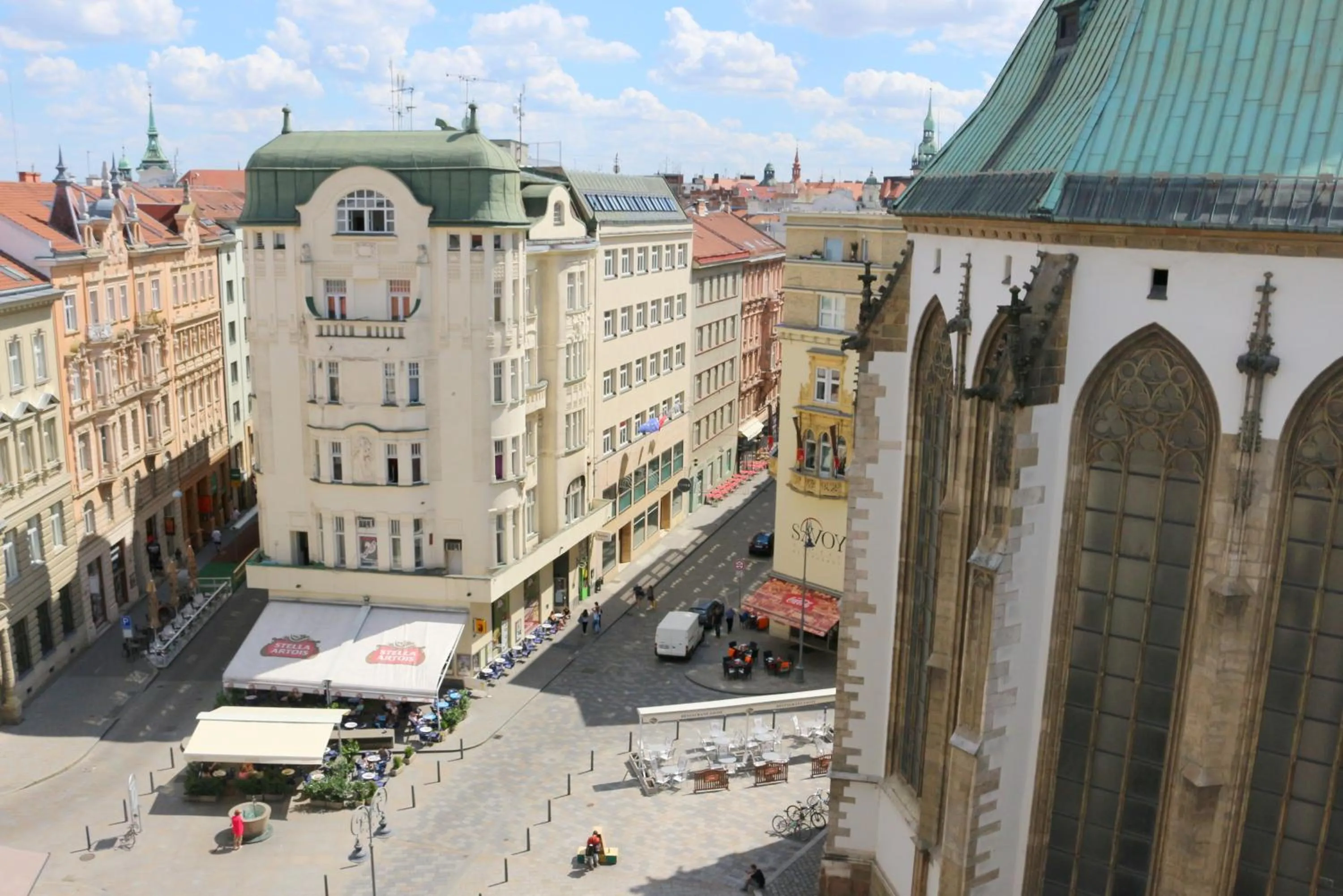 City view in Jacob Brno