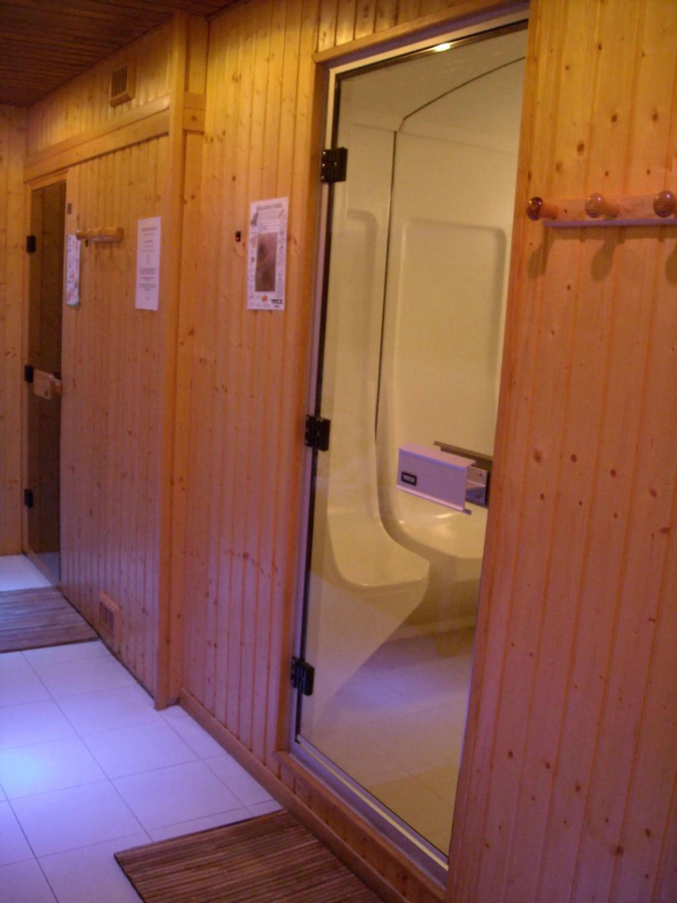 Sauna in Le Chalet Suisse