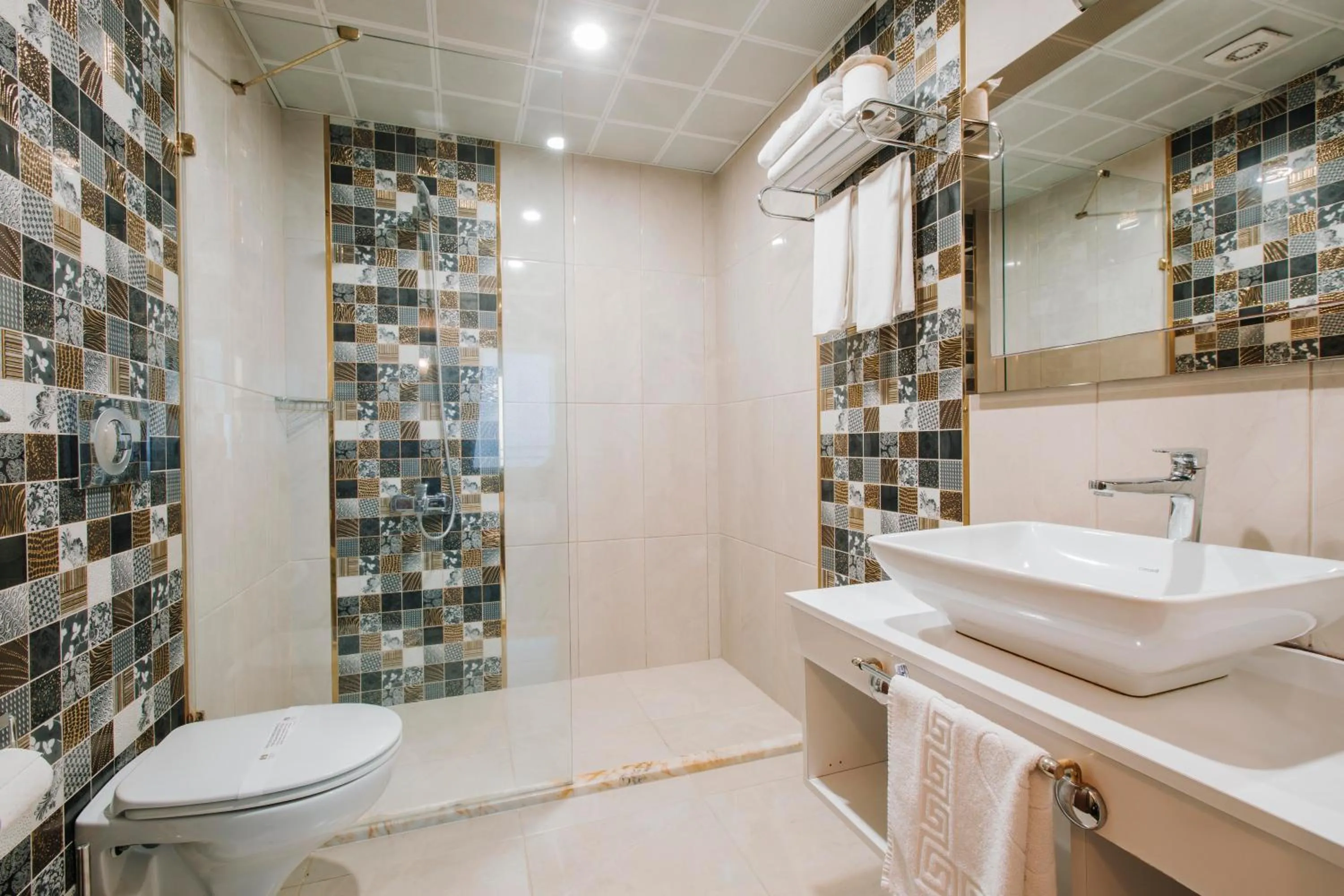 Bathroom in TS Gold Otel