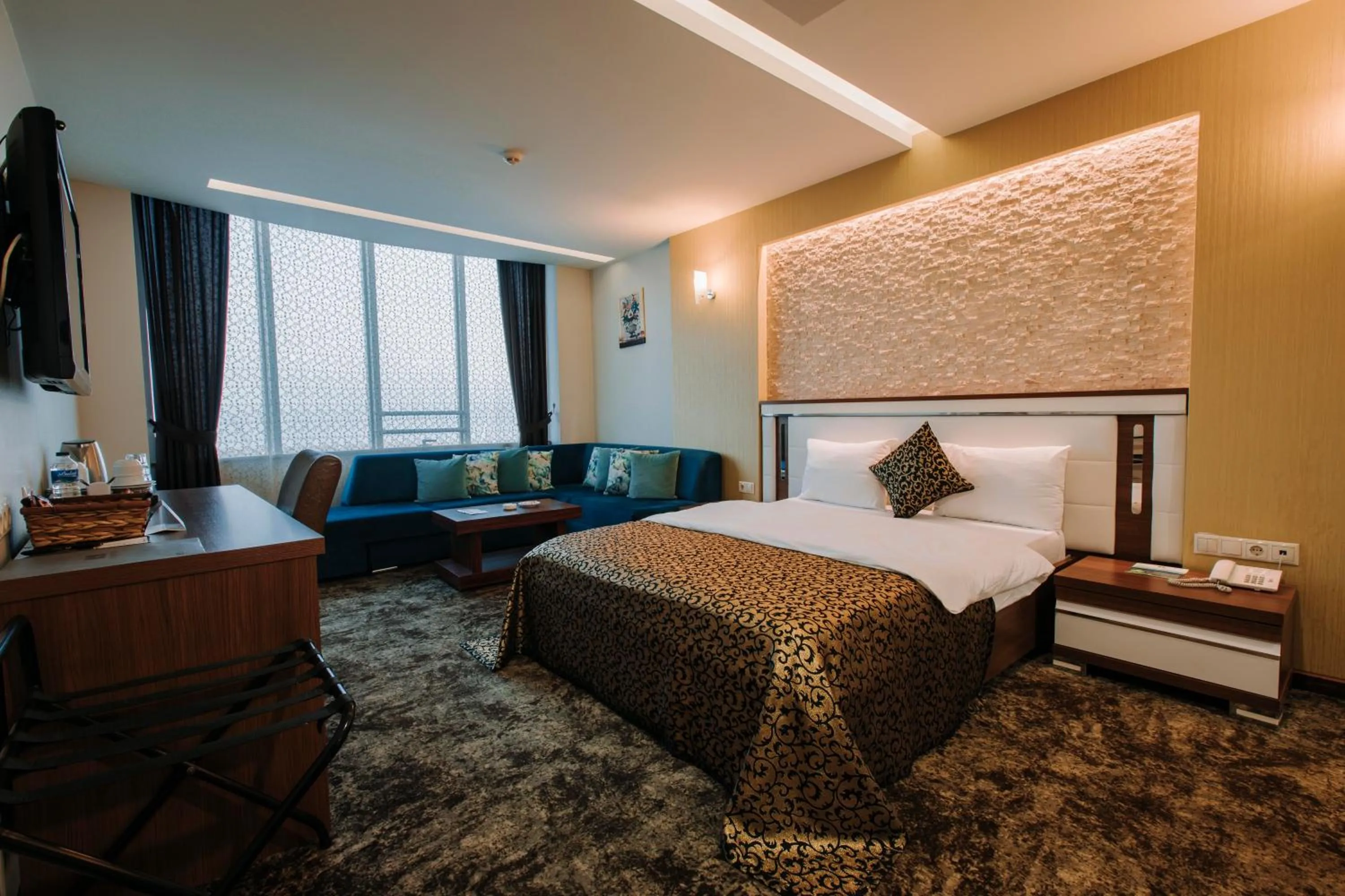Bed in TS Gold Otel