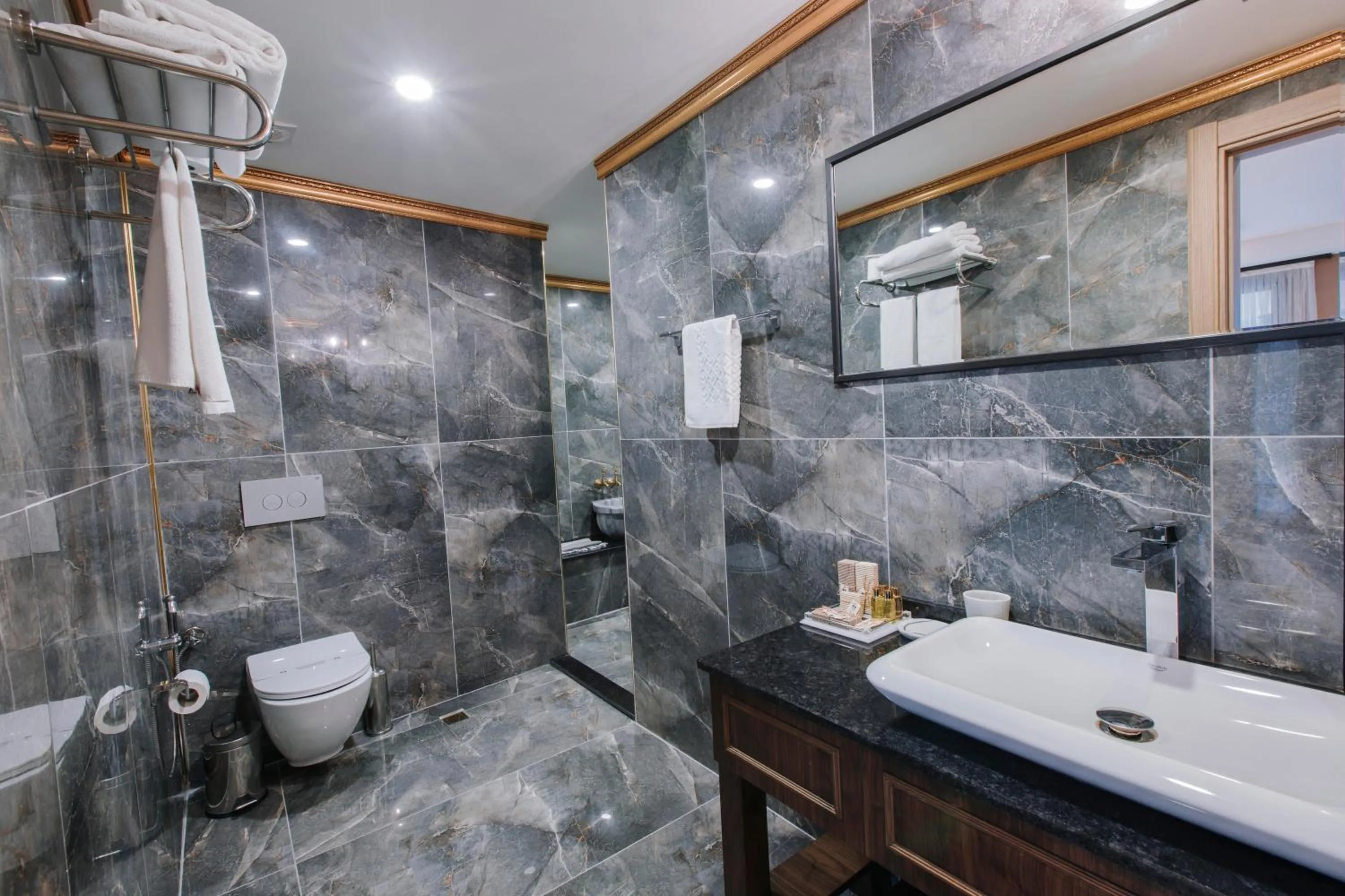 Bedroom, Bathroom in TS Gold Otel