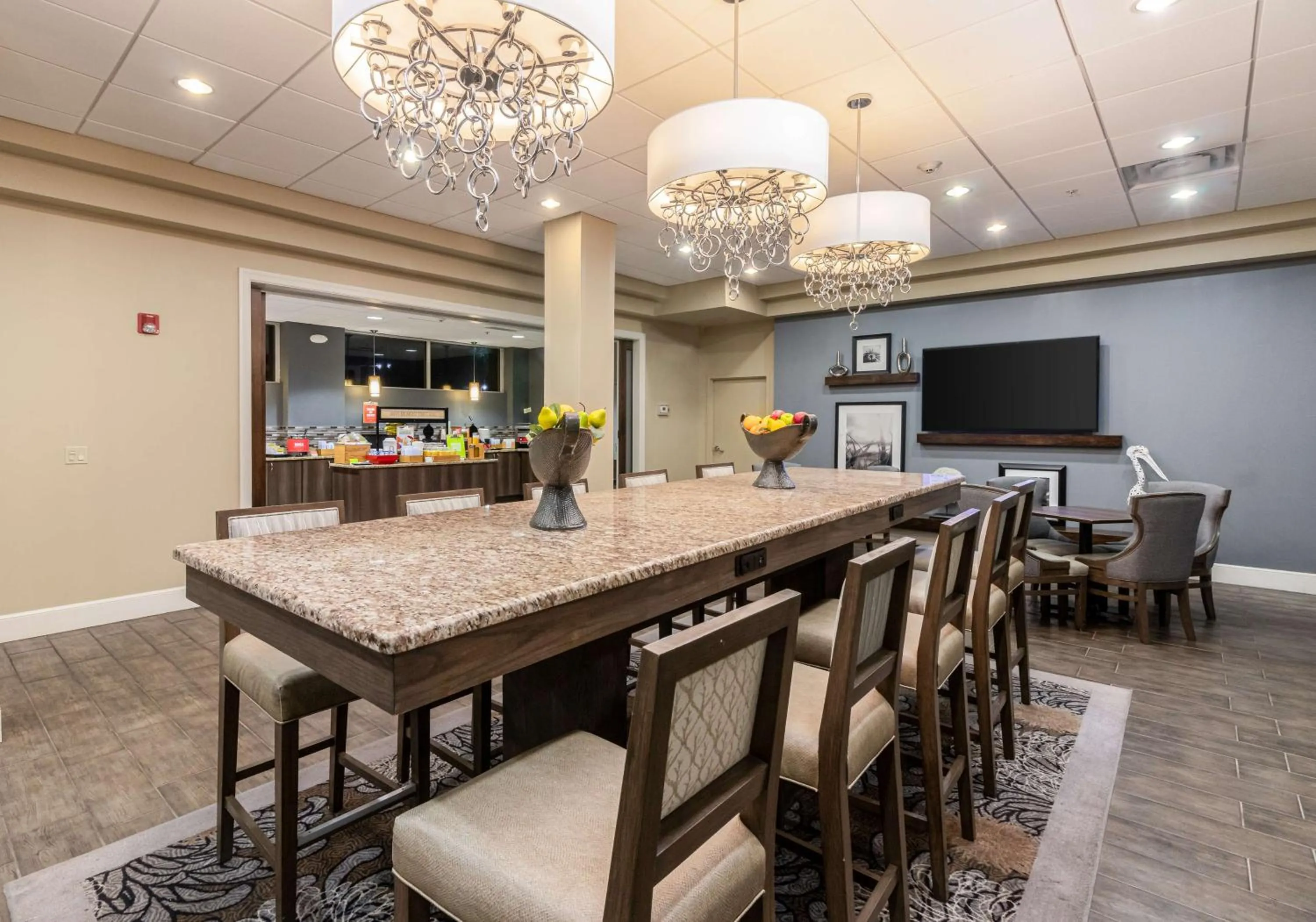 Breakfast in Hampton Inn Daytona Shores-Oceanfront