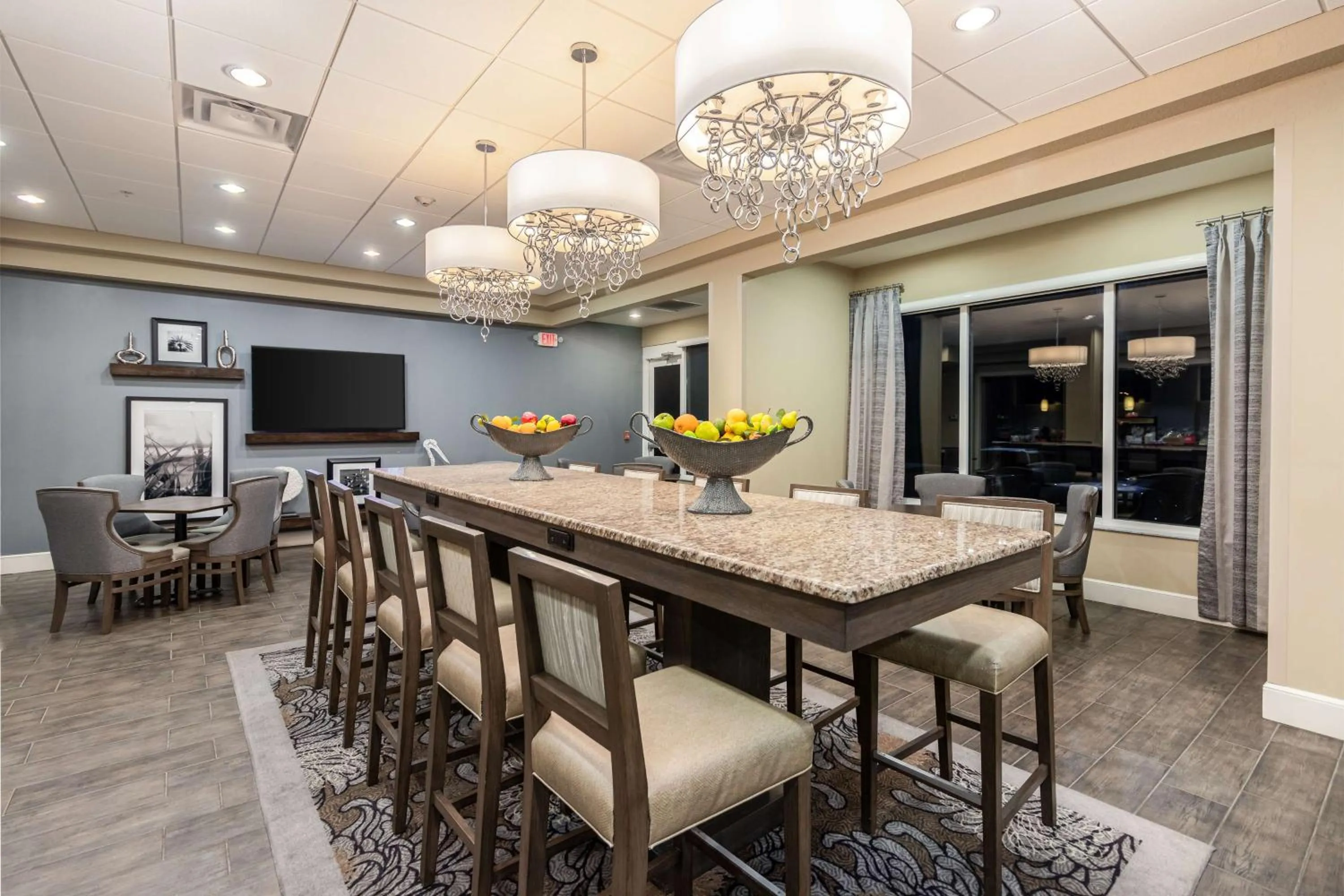 Breakfast in Hampton Inn Daytona Shores-Oceanfront