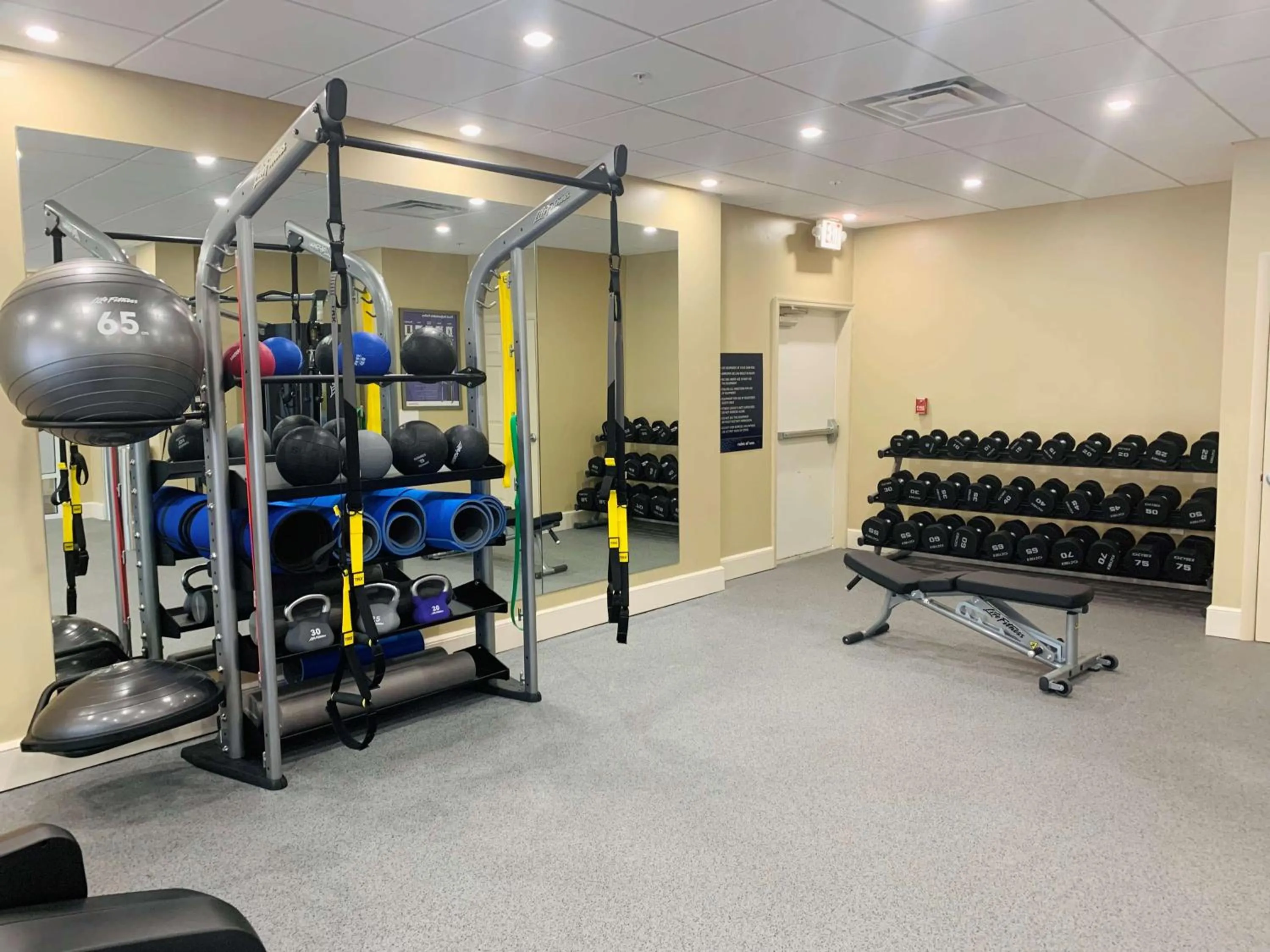 Fitness centre/facilities in Hampton Inn Daytona Shores-Oceanfront
