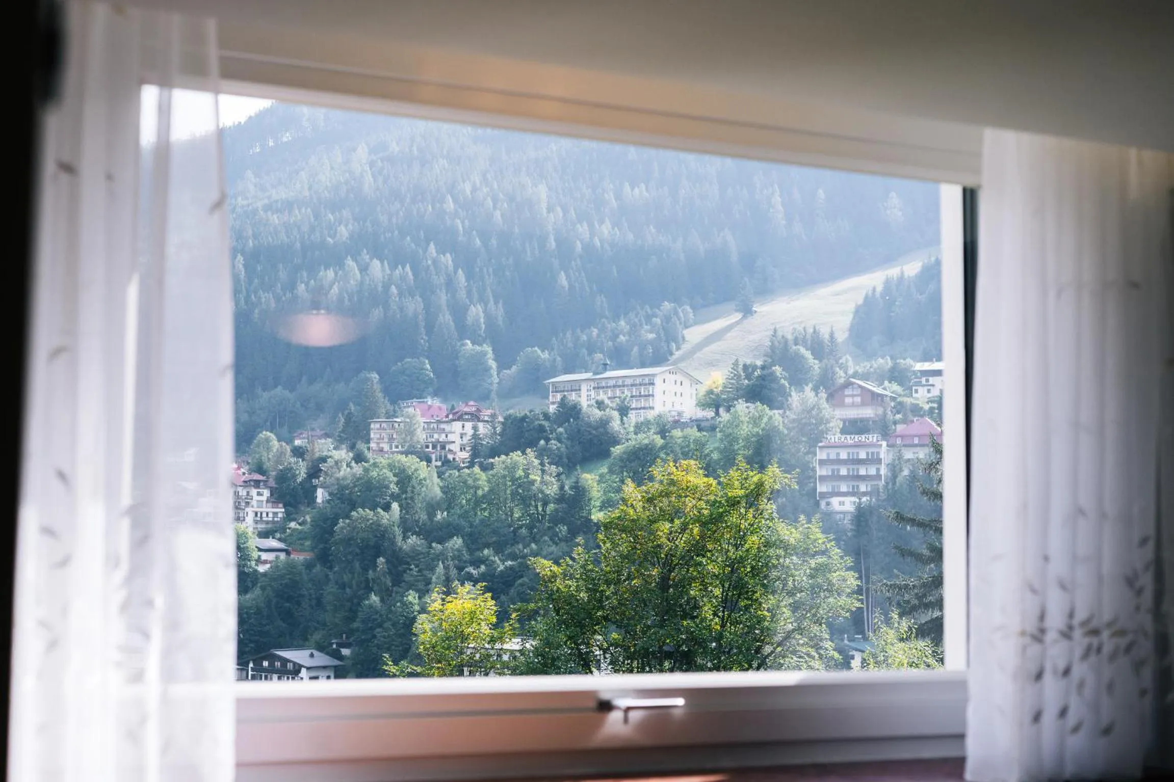 Garden view in Residenz Kaiser Franz Josef