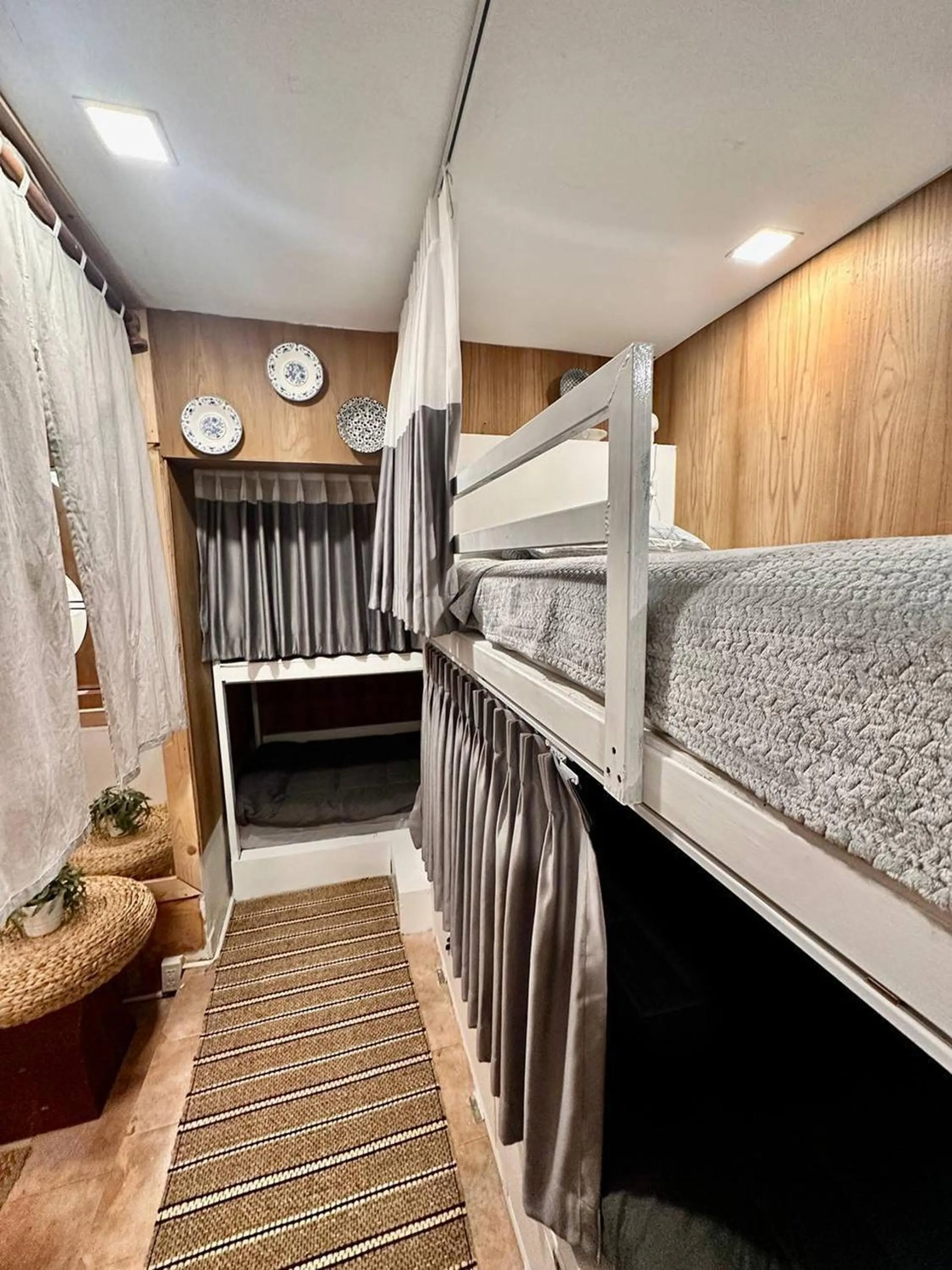 Bed in Blu Cabin Ari Stylish Gay Poshtel