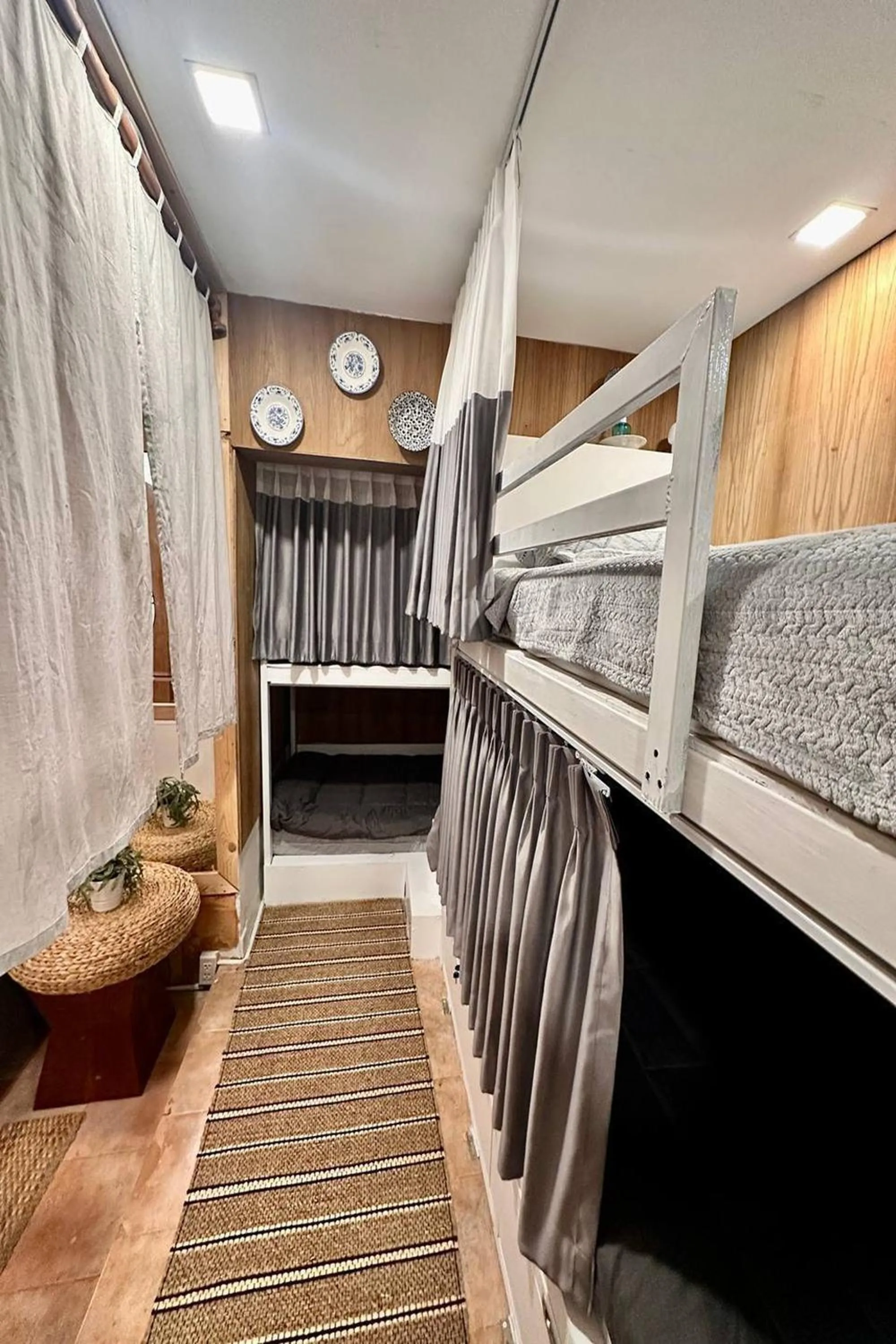 Bed in Blu Cabin Ari Stylish Gay Poshtel