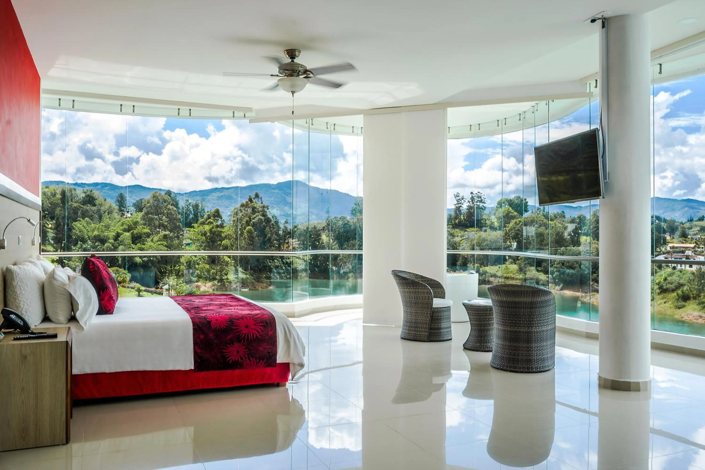 Mountain view in Hotel Los Recuerdos