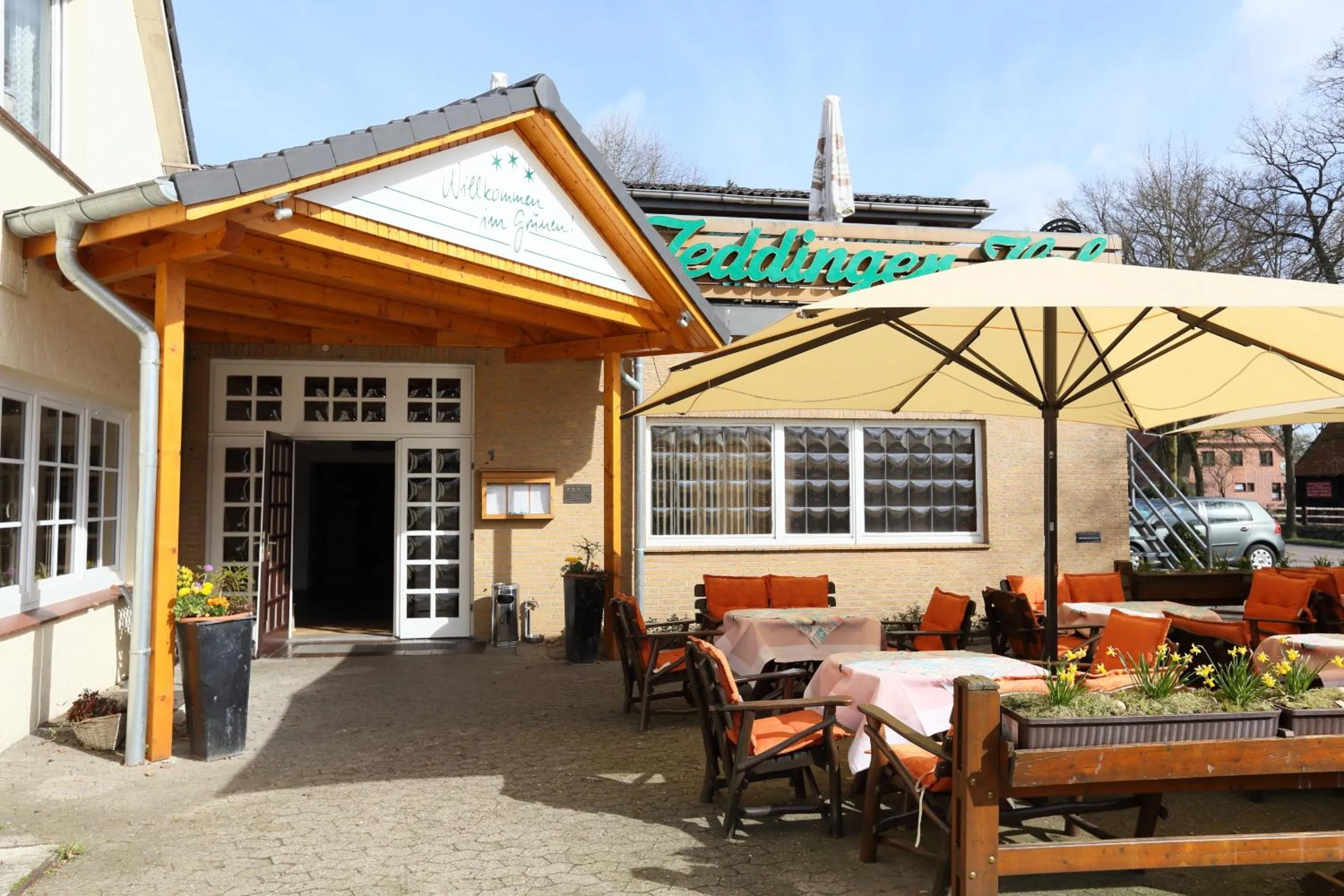 Balcony/Terrace in Jeddinger Hof Land- und Seminarhotel