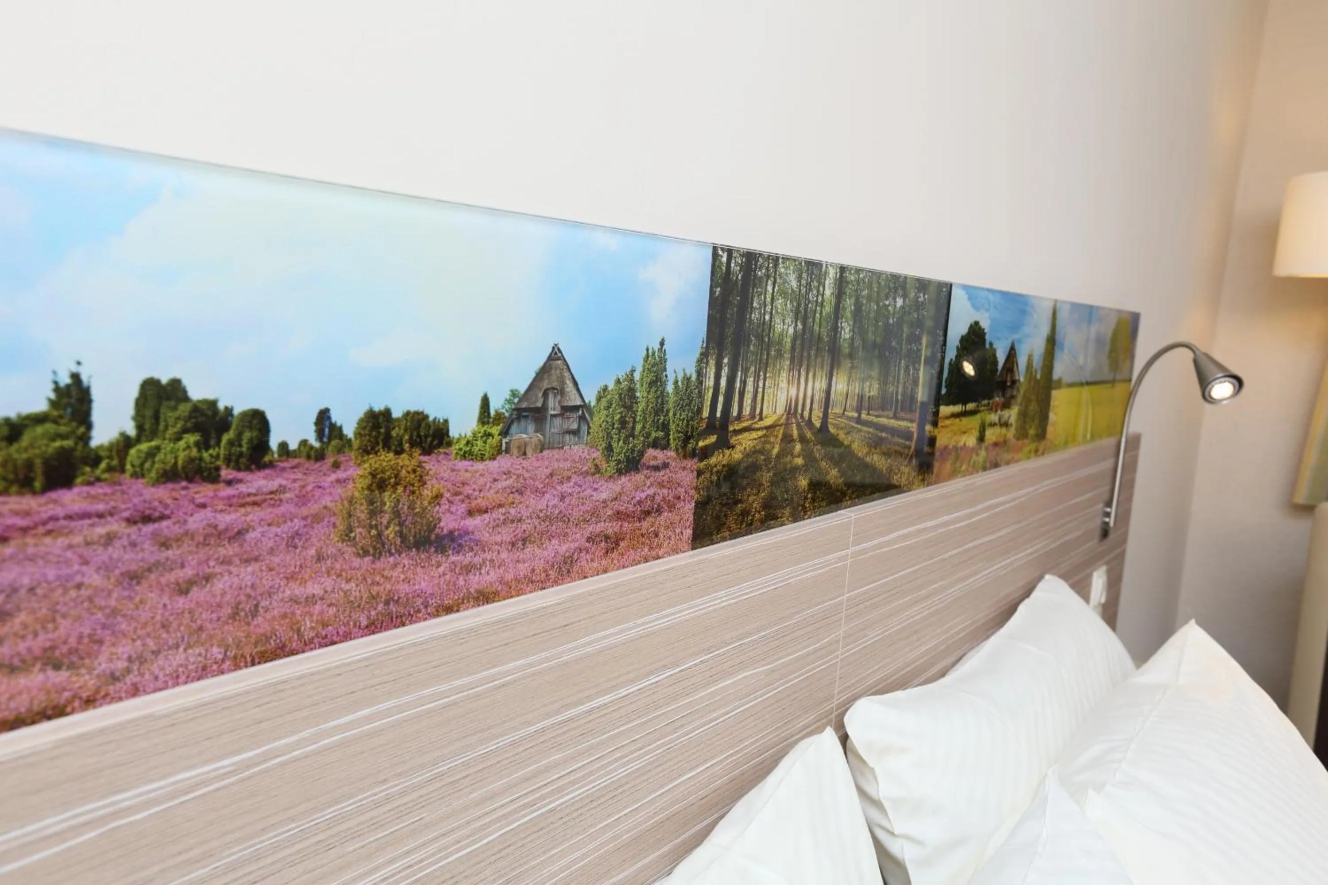 Decorative detail, Bed in Jeddinger Hof Land- und Seminarhotel