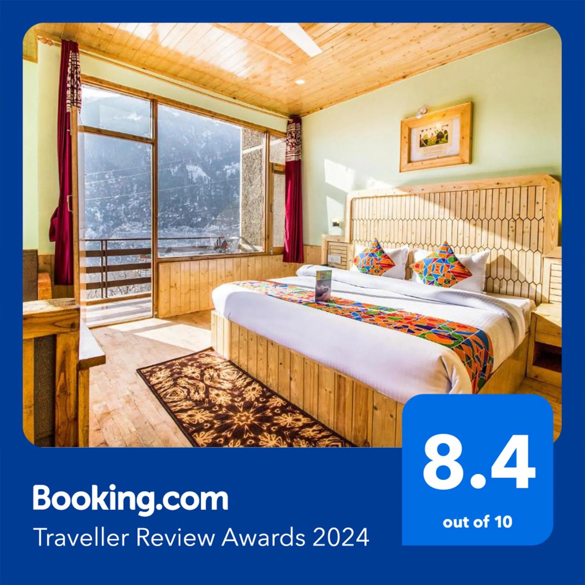 Bed in FabHotel Shami Inn Naggar Road