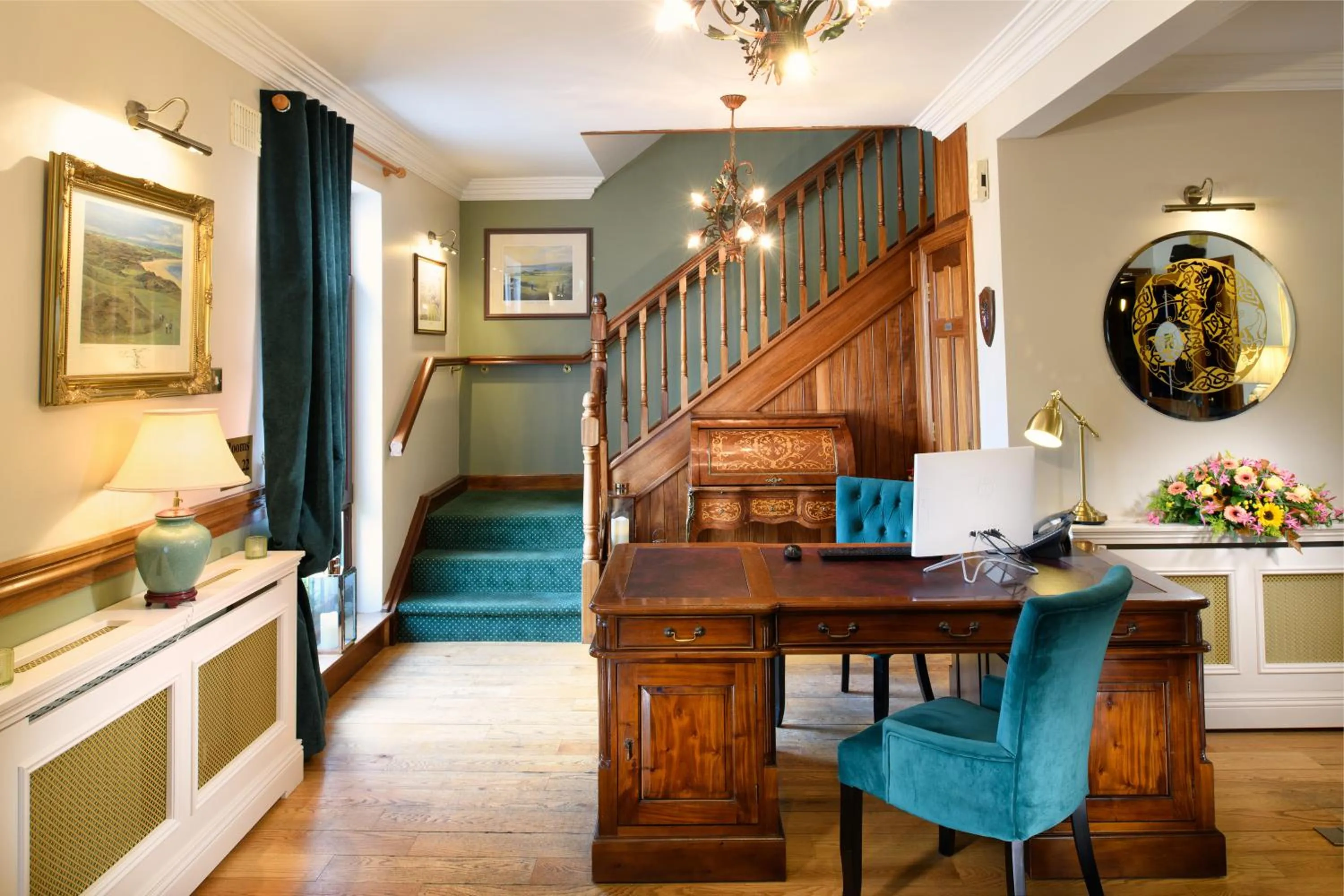 Lobby or reception in Bunratty Manor Hotel