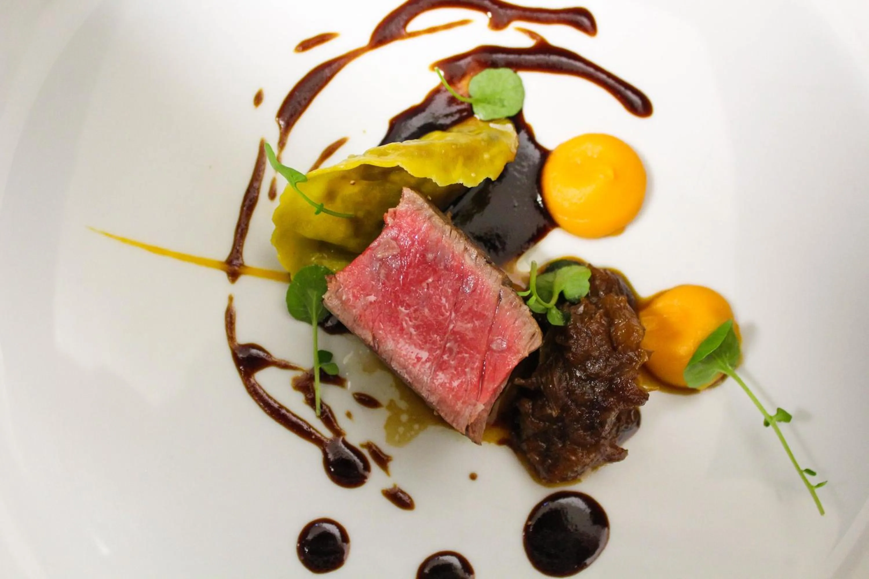 Food close-up in Bunratty Manor Hotel