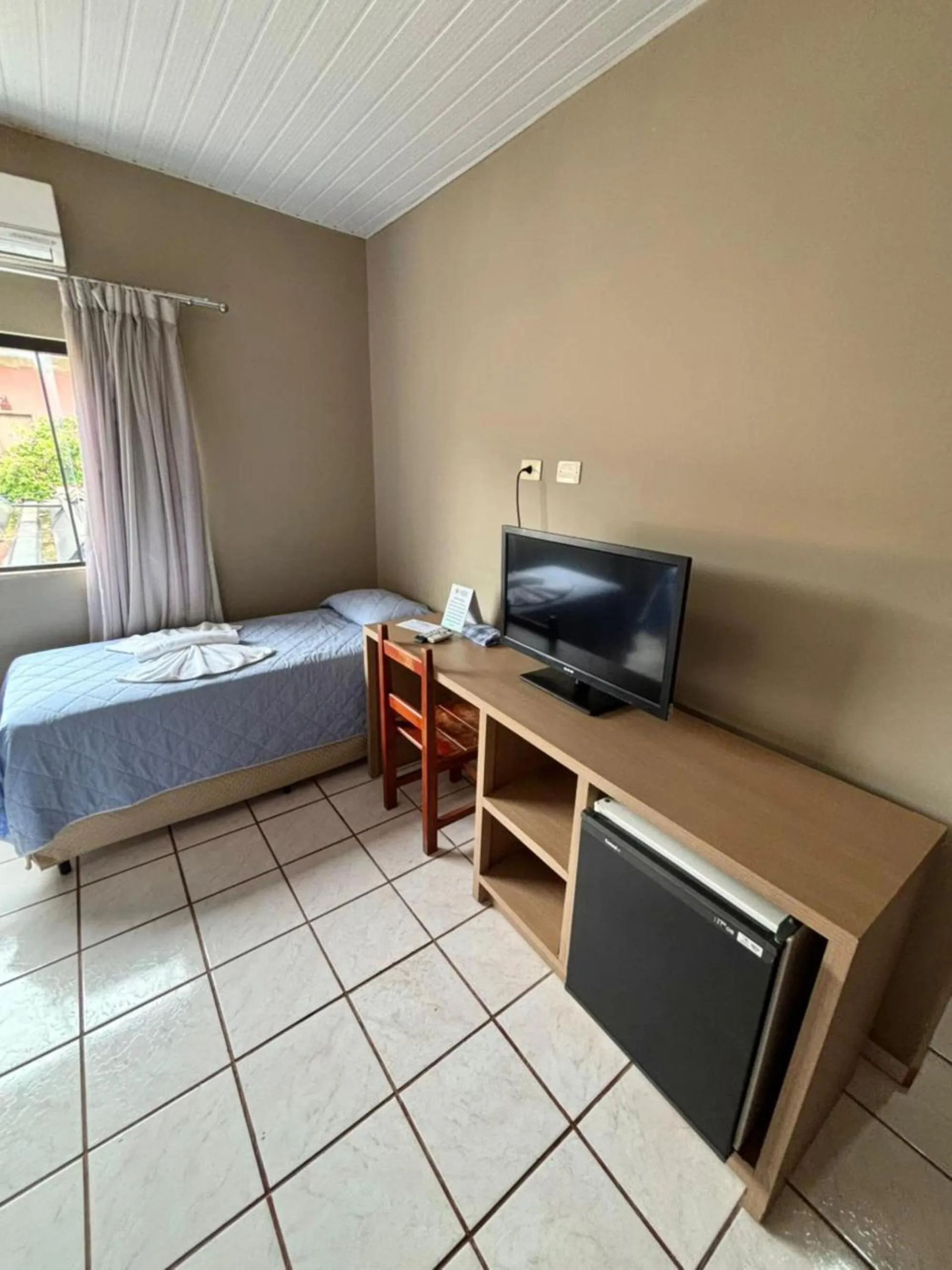 Bed in Hotel Paraíso das Águas Bonito