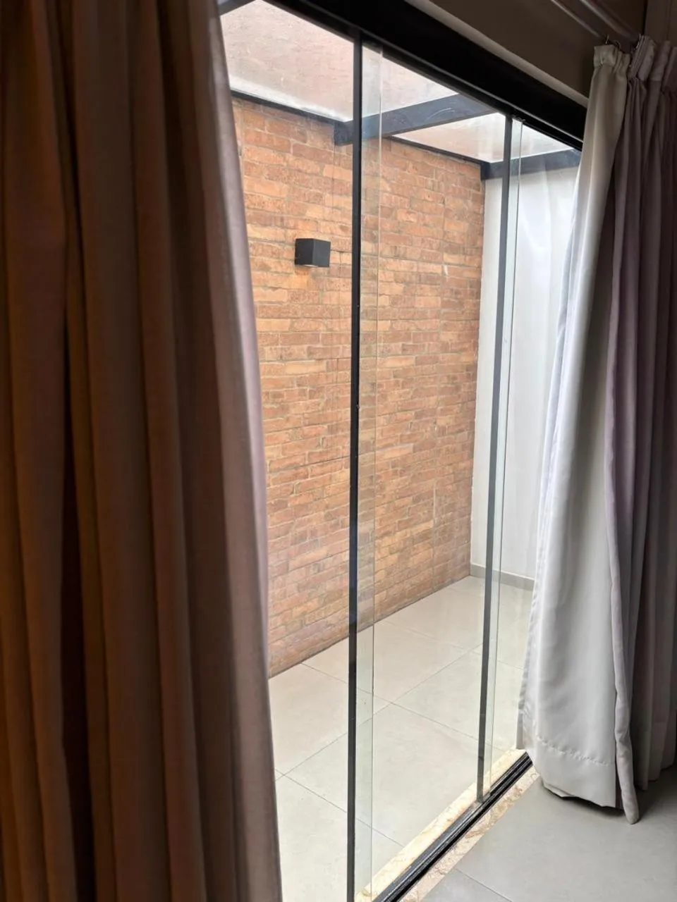 Patio in Hotel Paraíso das Águas Bonito